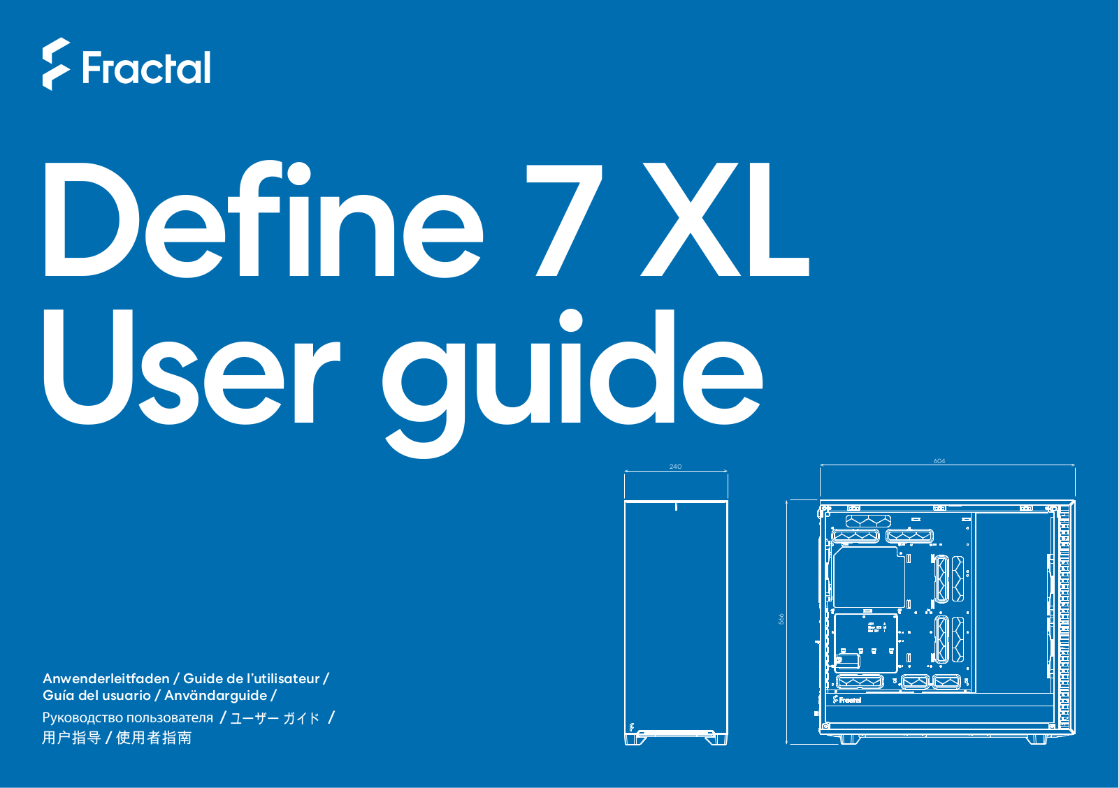 Fractal Design Define 7 XL Service Manual