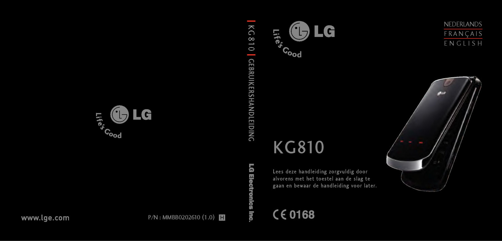 Lg KG810 User Manual