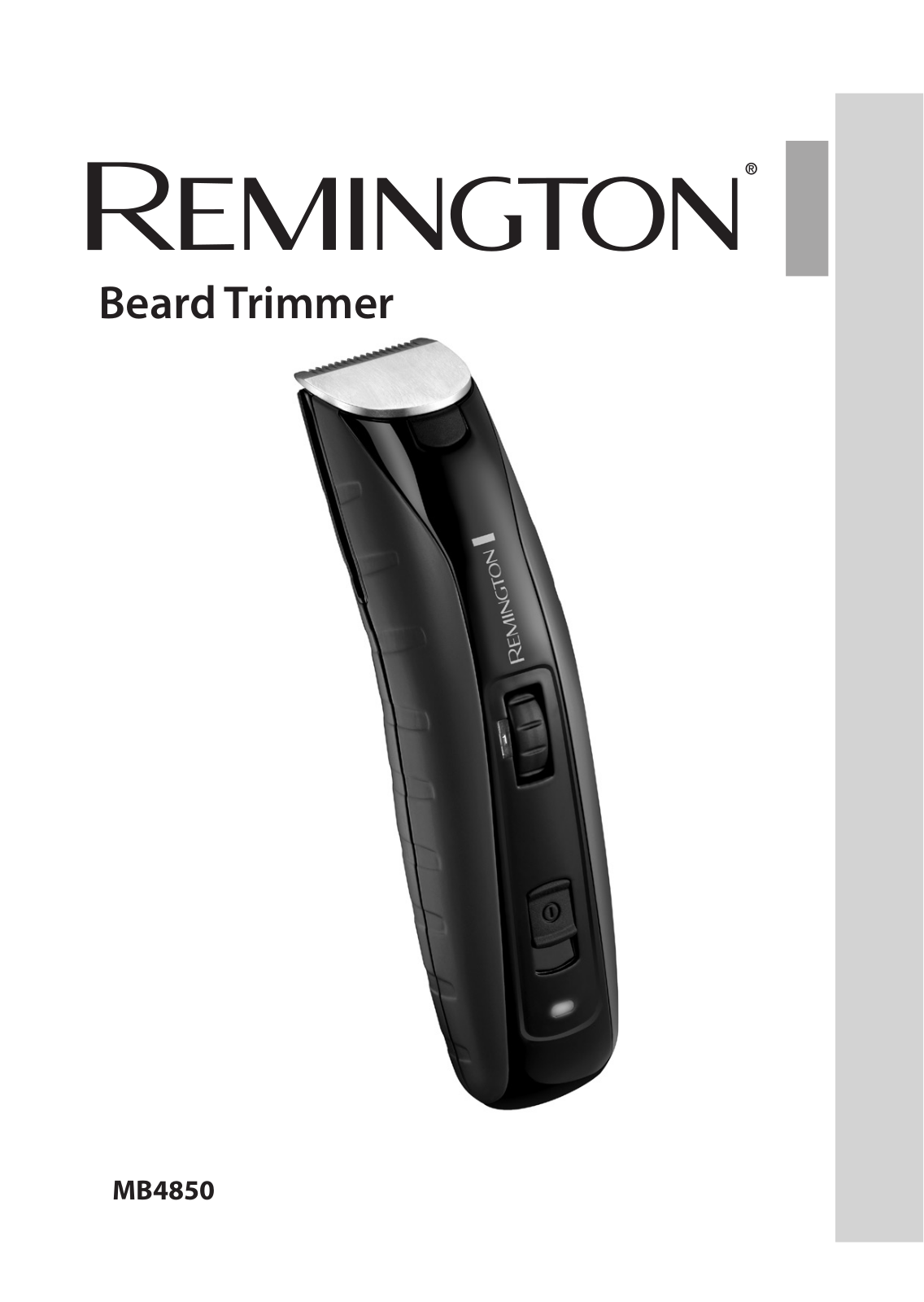 Remington MB4850 User Manual