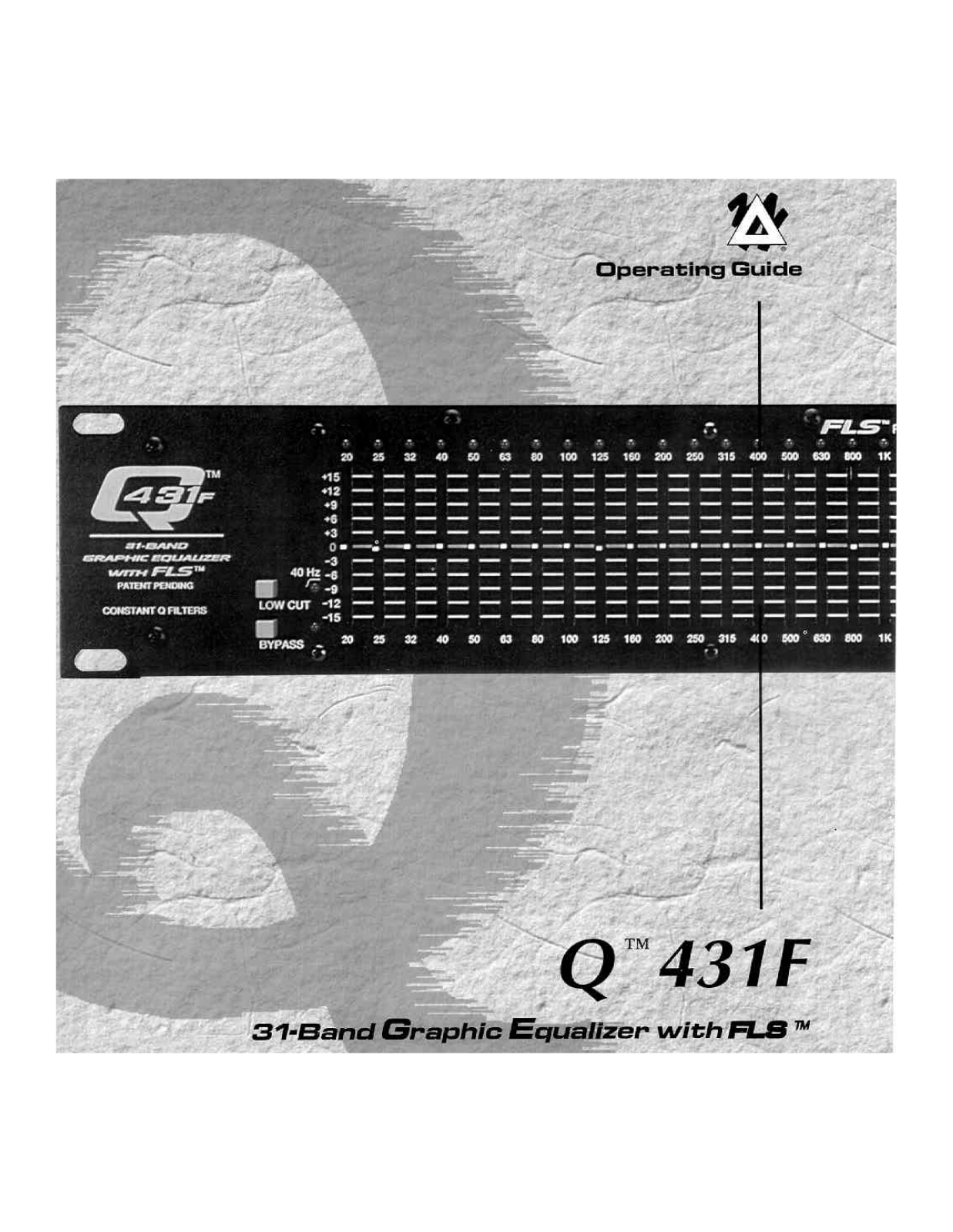 Peavey Q 431F Operating guide