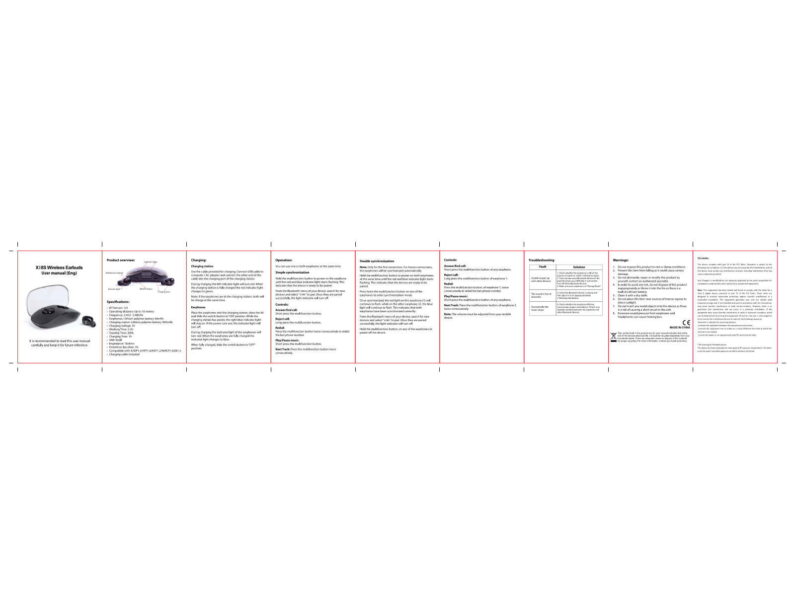 Lingxin Technology LXKJ18 User Manual