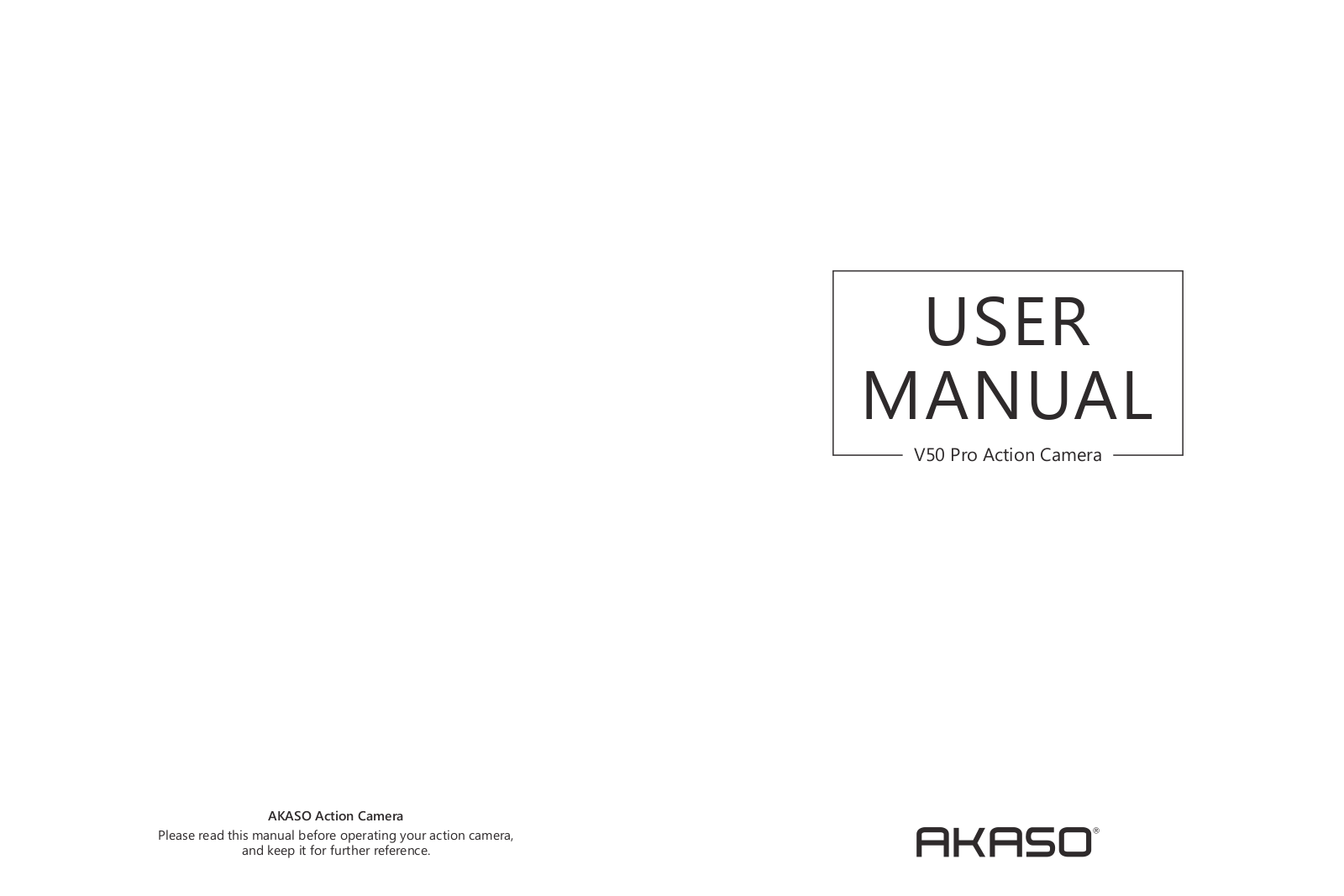 Akaso V50 PRO User Manual