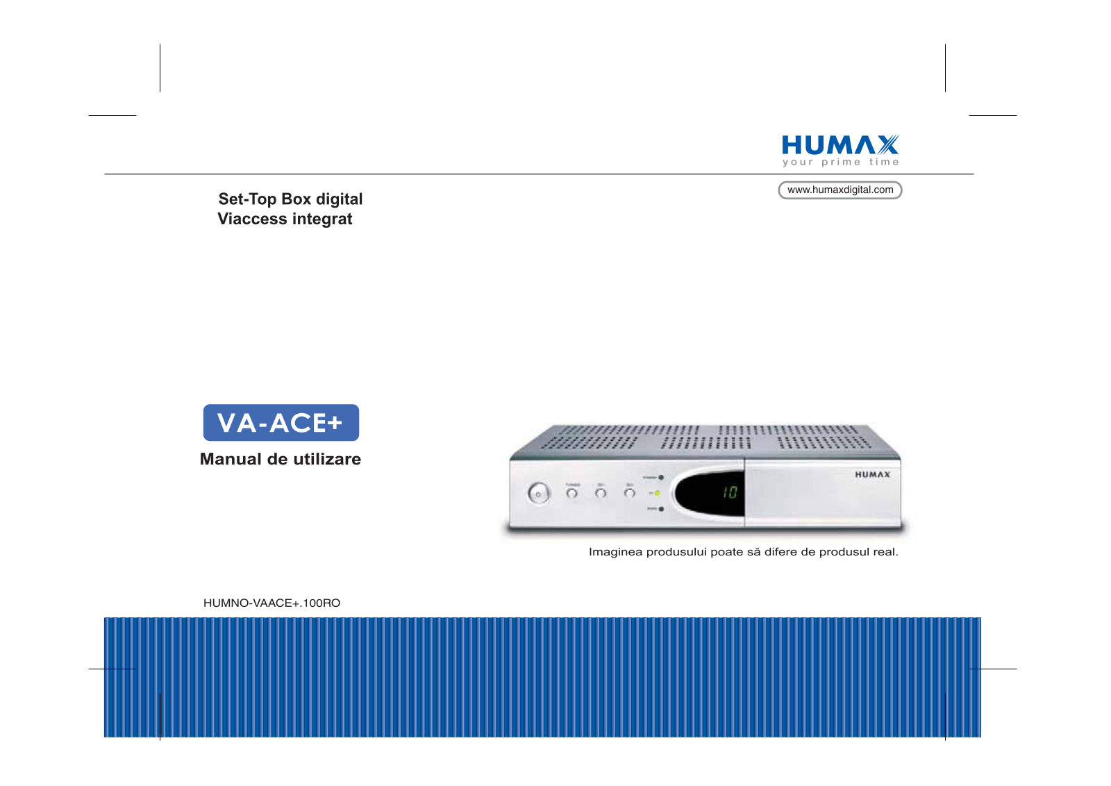 Humax VA-ACEPLUS User Manual