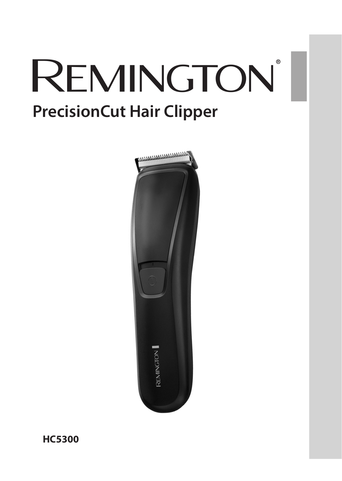 Remington HC5300 User Manual