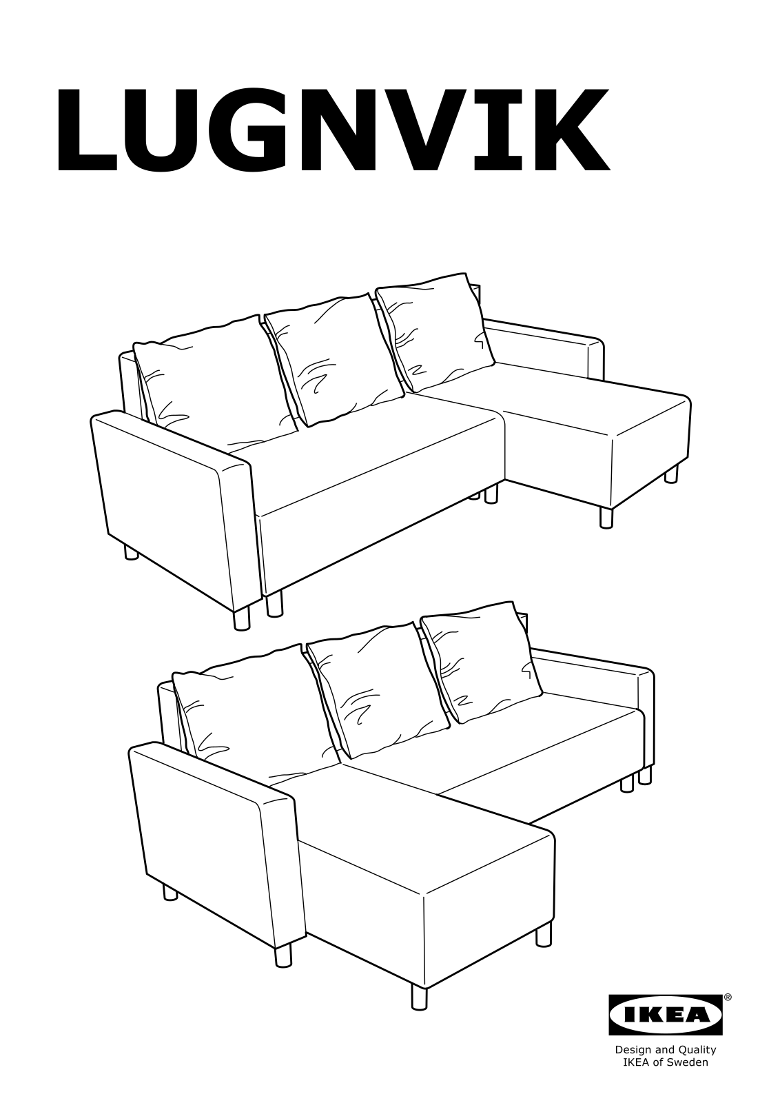 IKEA LUGNVIK User Manual