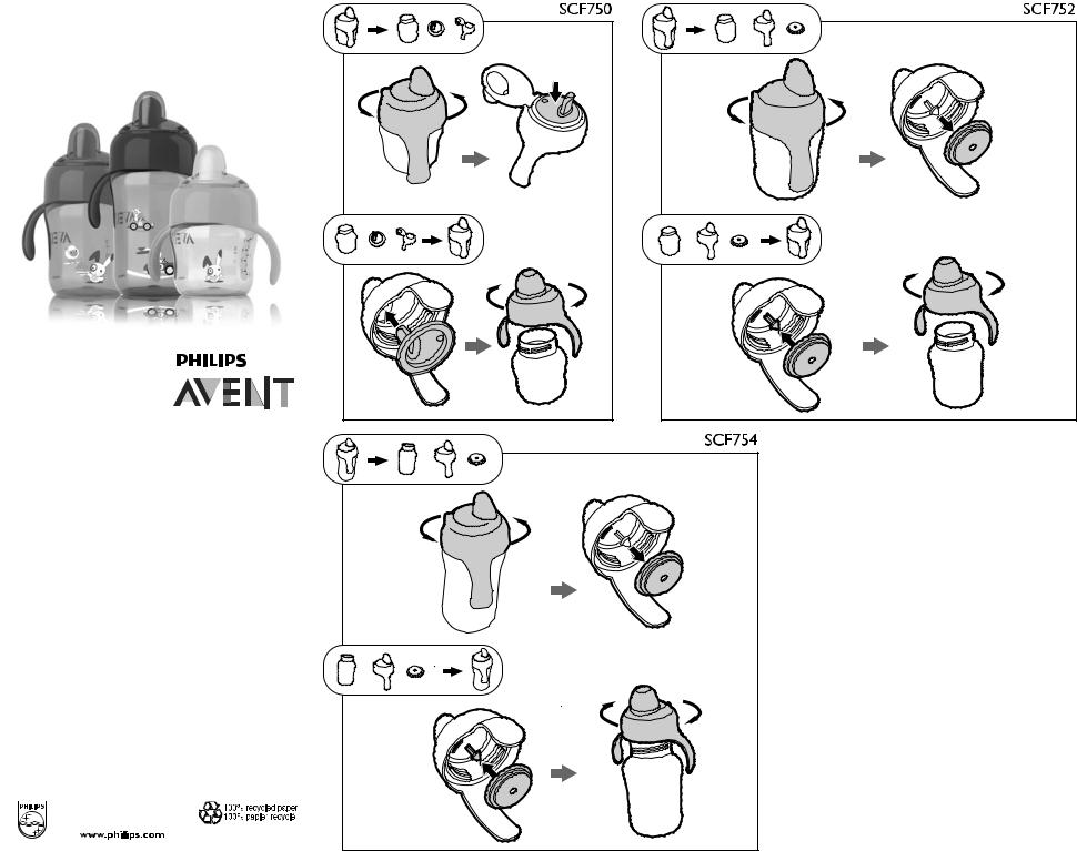 Philips SCF754, SCF752, SCF750 User Manual