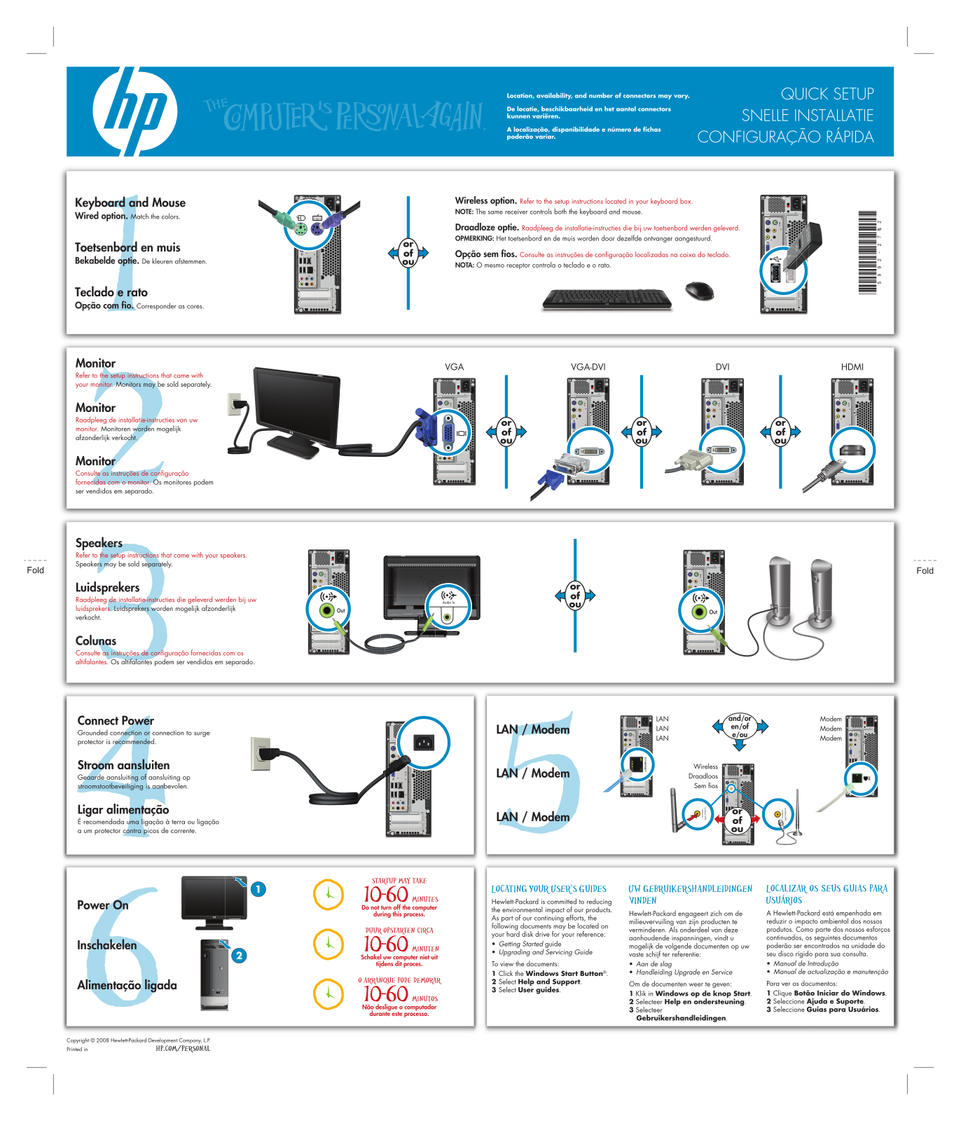 HP PAVILION SLIMLINE S3422, PAVILION SLIMLINE S3400, PAVILION SLIMLINE S3300, PAVILION SLIMLINE S3624, PAVILION SLIMLINE S3535 User Manual