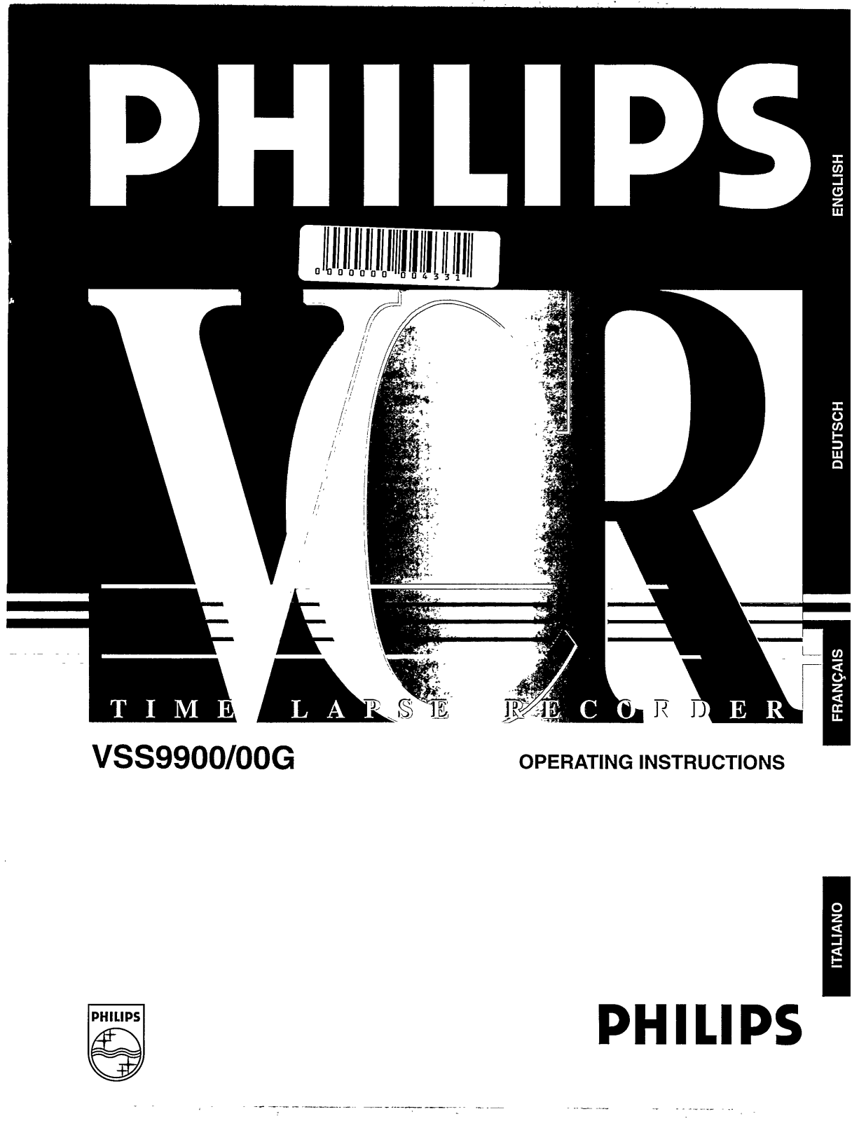 Philips VSS9900/00G User Manual