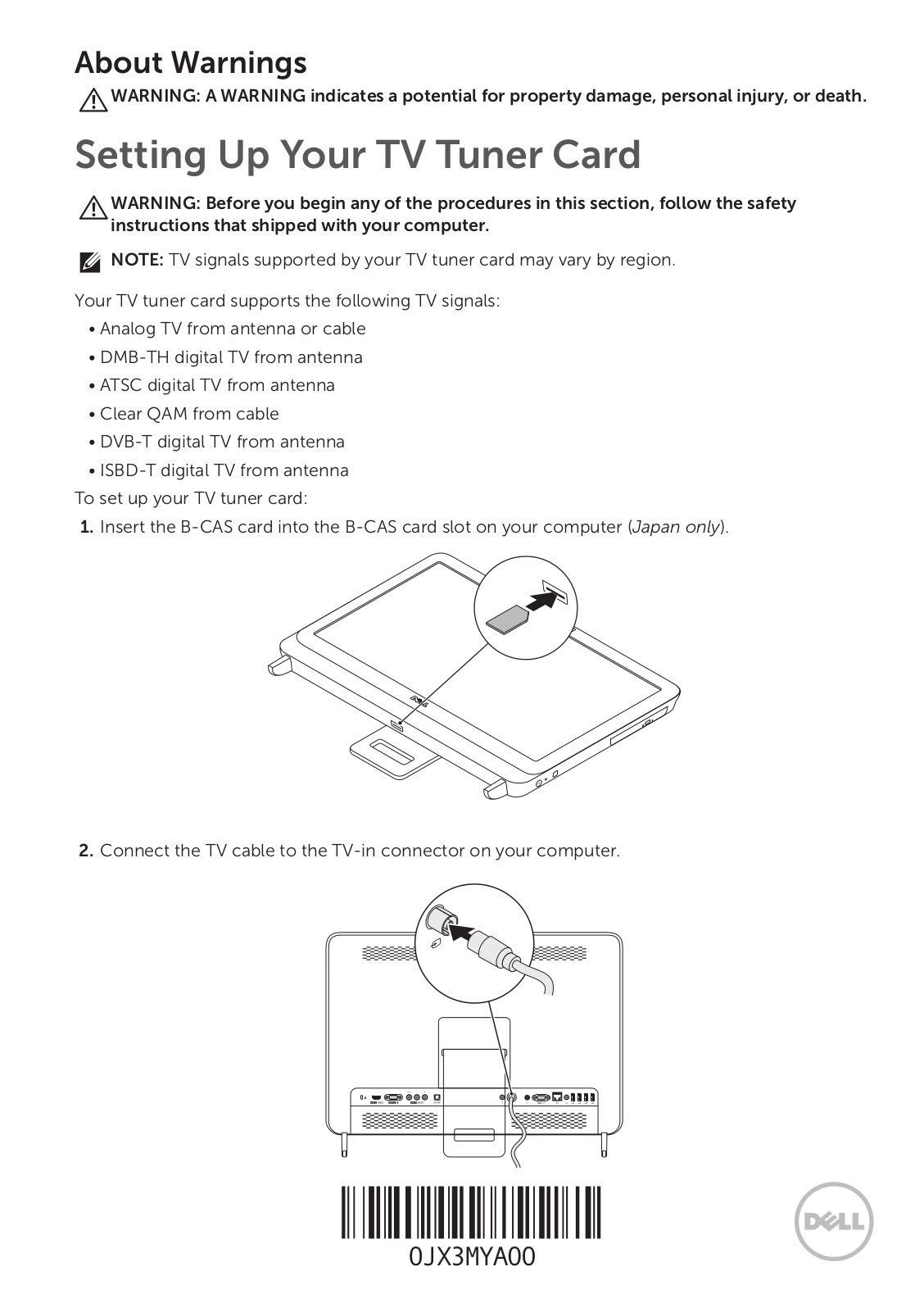 Dell Inspiron One 2320 User Manual