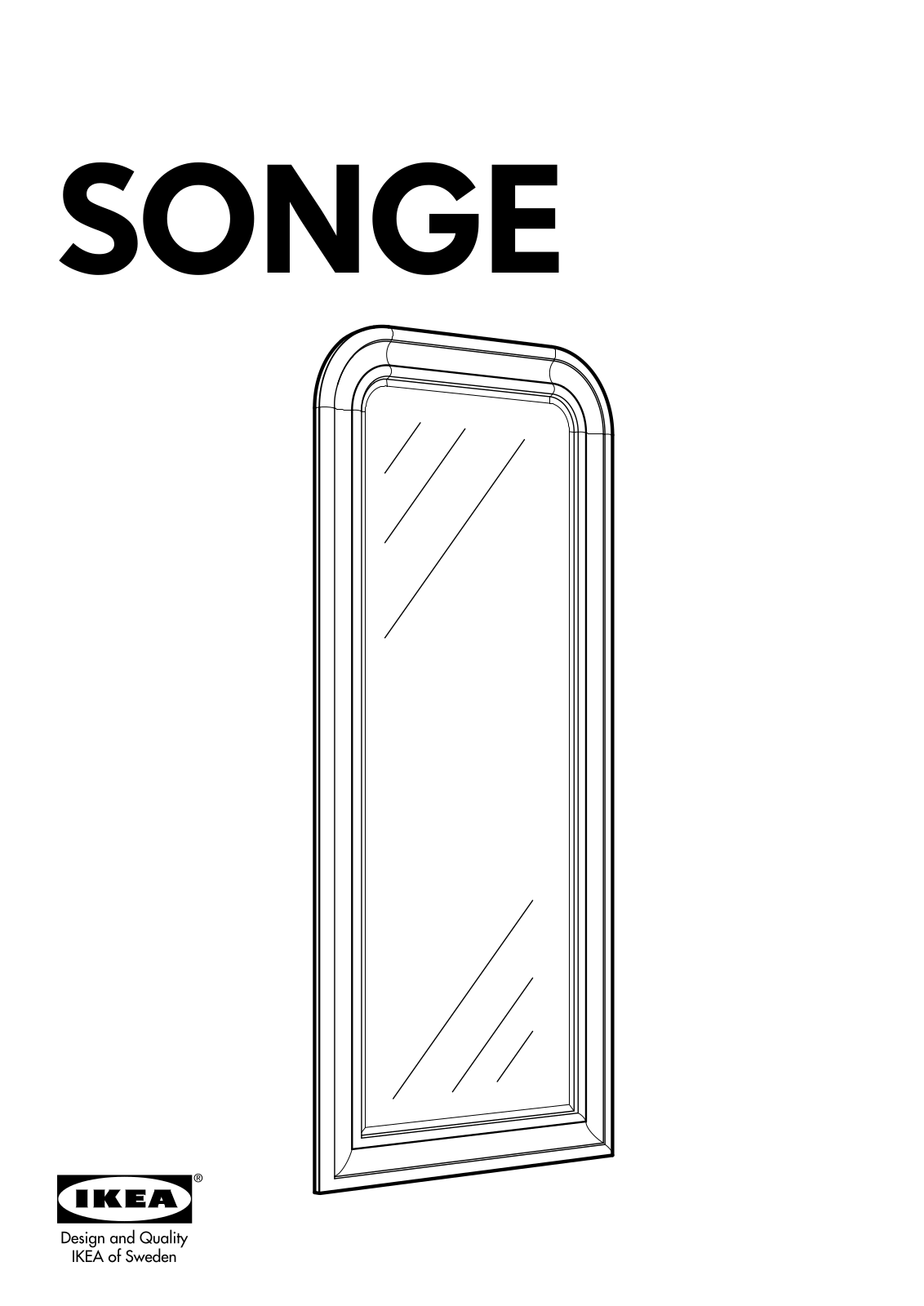 IKEA SONGE User Manual