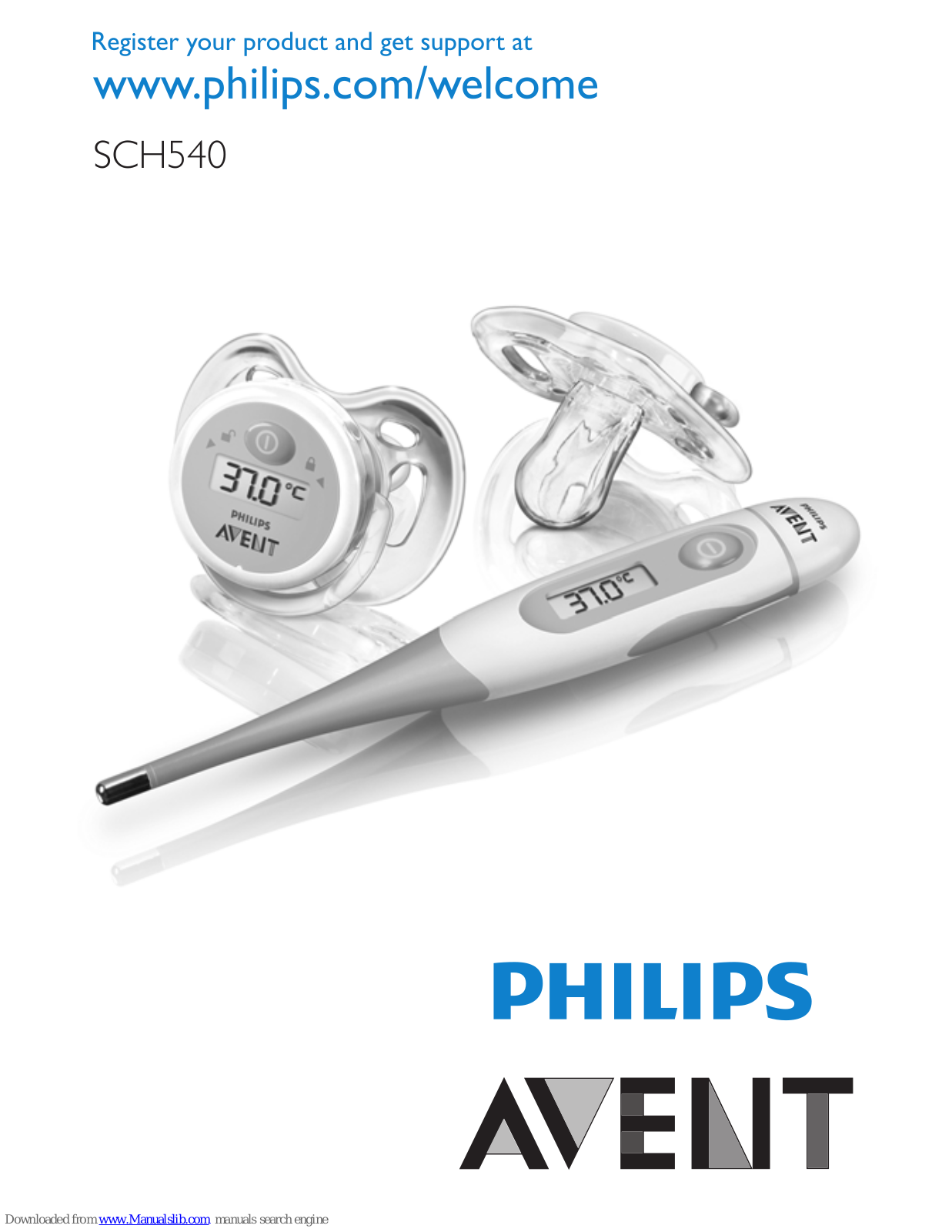 Philips AVENT AVENT SCH540, SCH540 User Manual