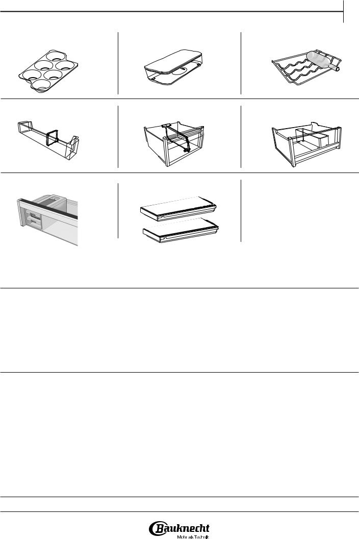 BAUKNECHT KGNF 18 A3+CONNECT Daily Reference Guide