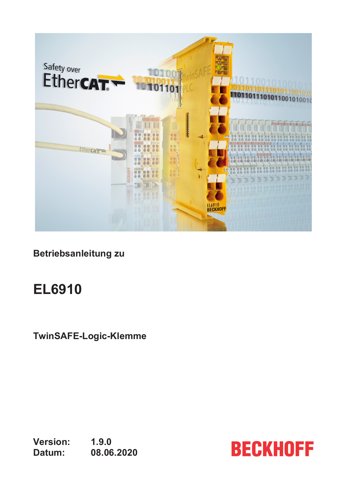 Beckhoff EL6910 User Manual