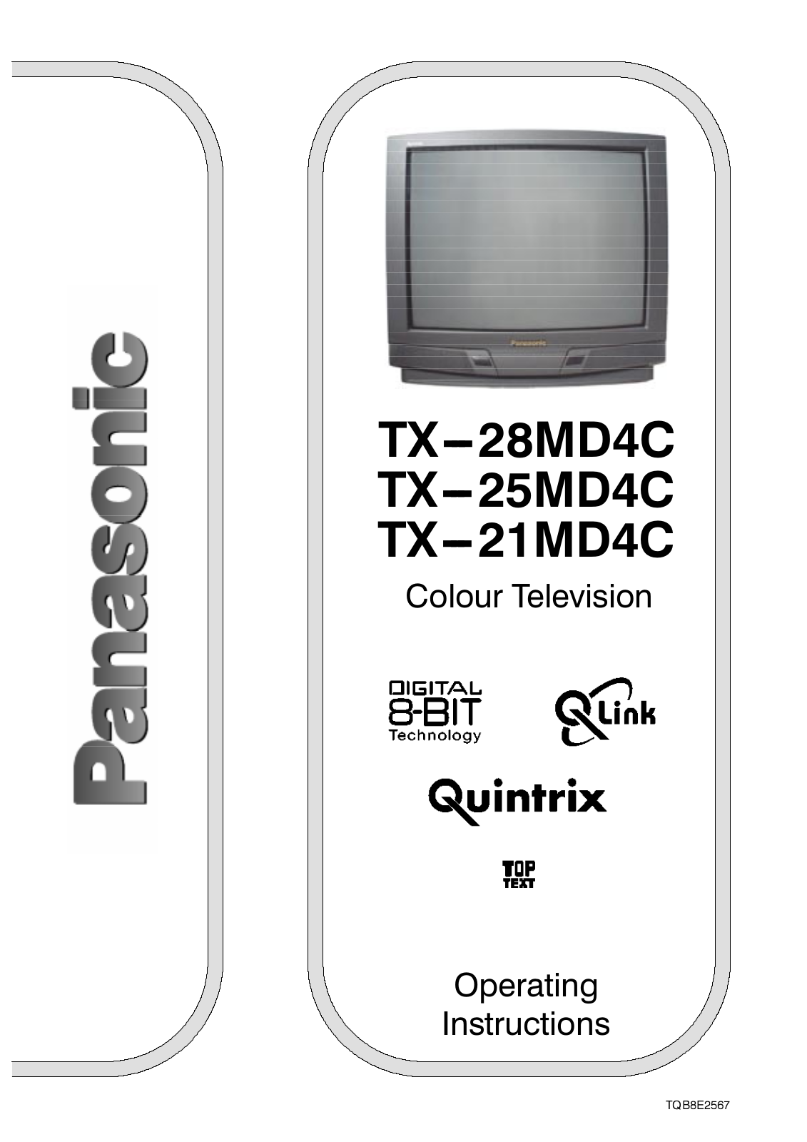 Panasonic TX-25MD4 User Manual