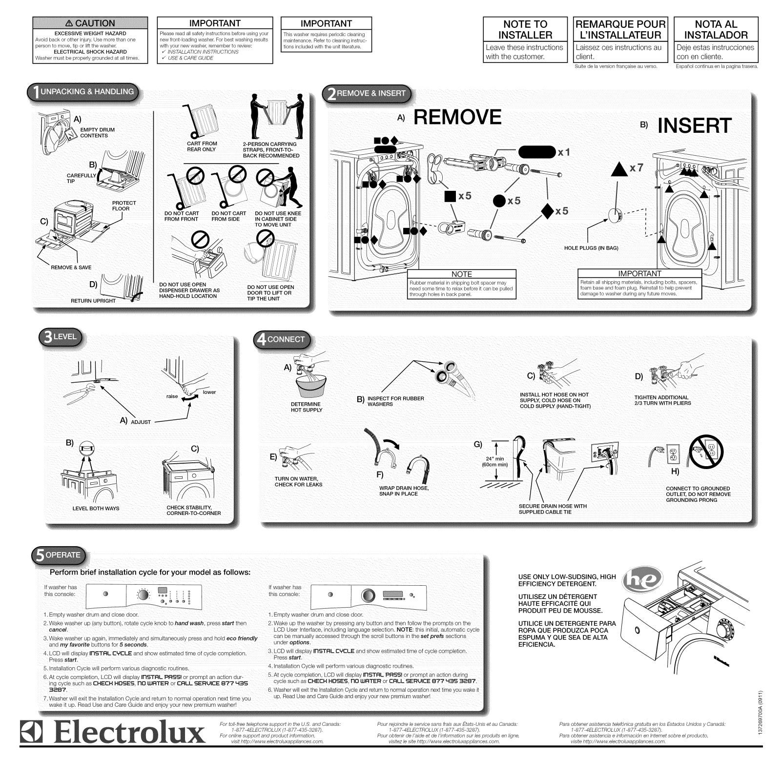Electrolux EIFLS60LSS0 Installation Guide - ManualMachine.com
