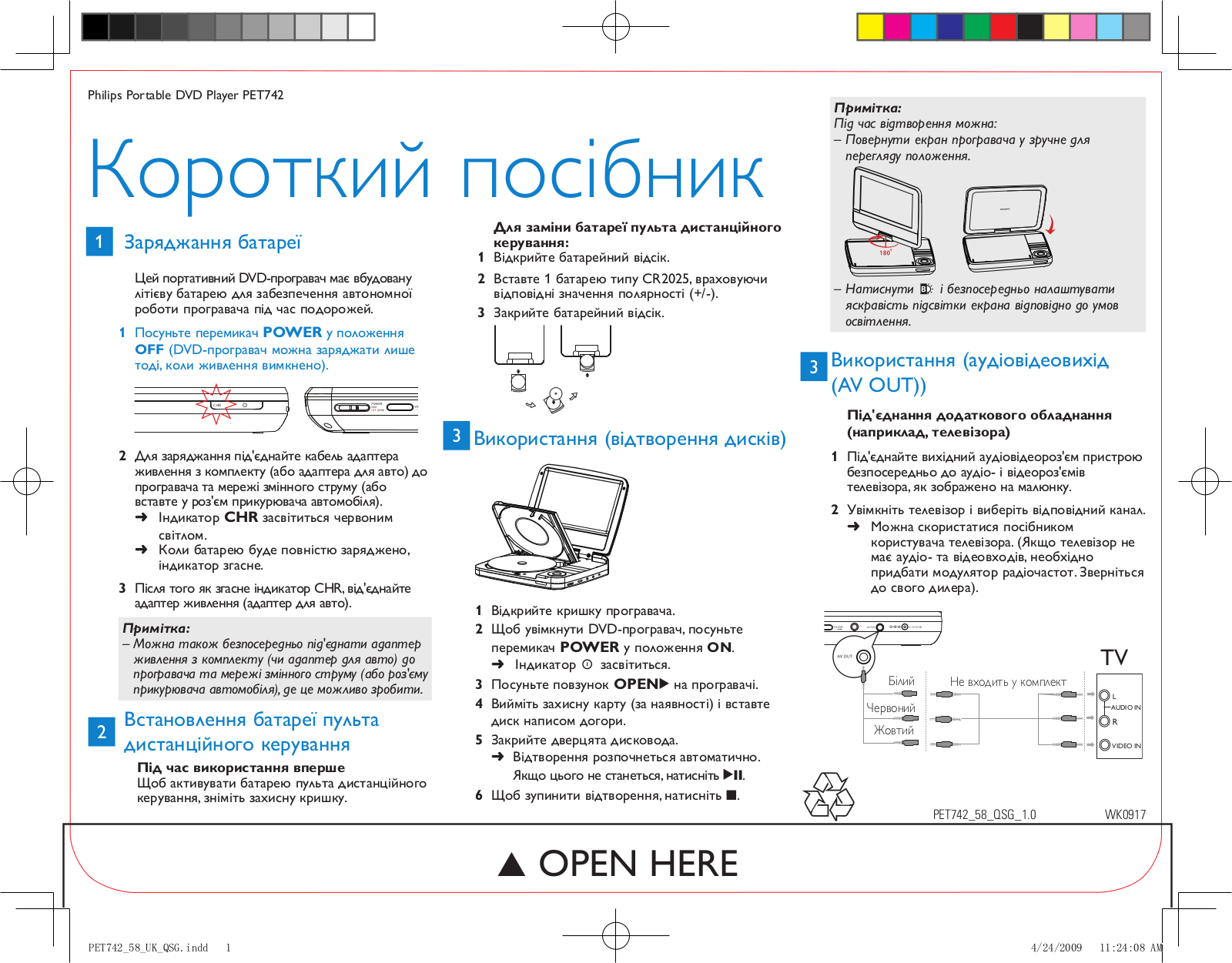 Philips PET742 User Manual