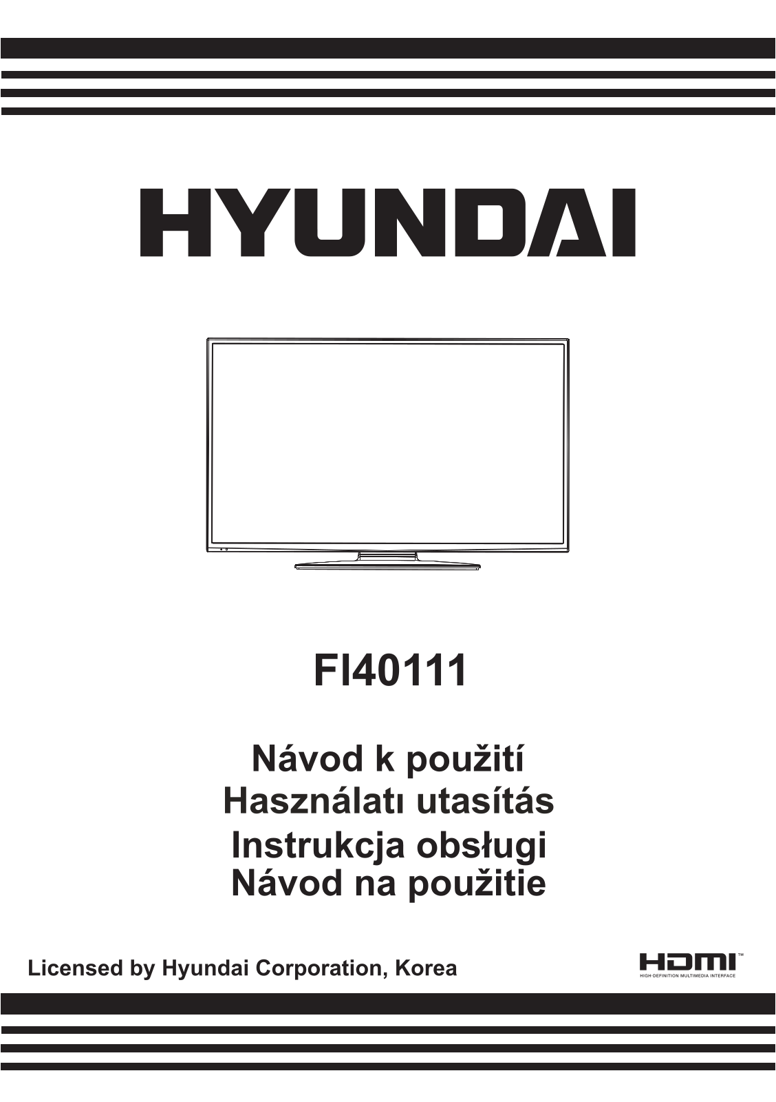 Hyundai FL 40111 User Manual