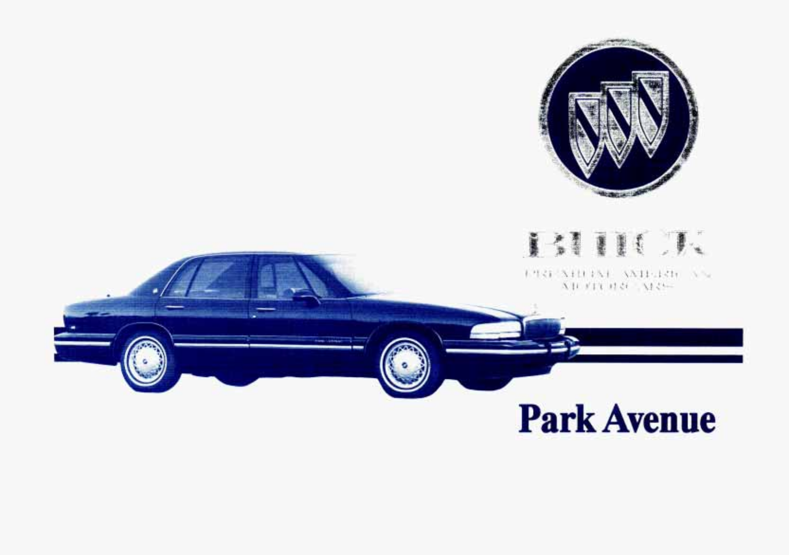 Buick PARK AVENUE 1995 Owner Manual