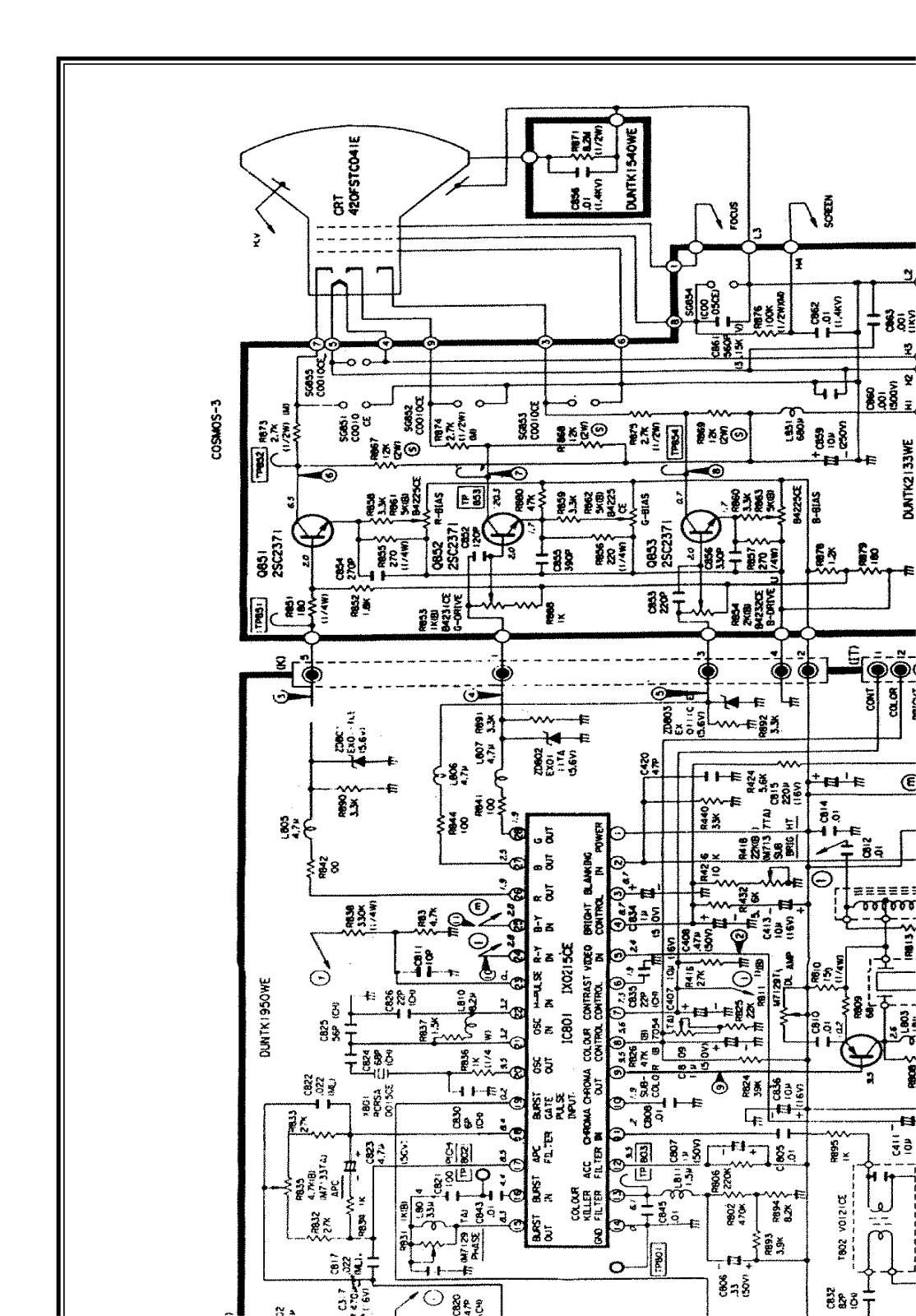 SHARP c1496y Diagram