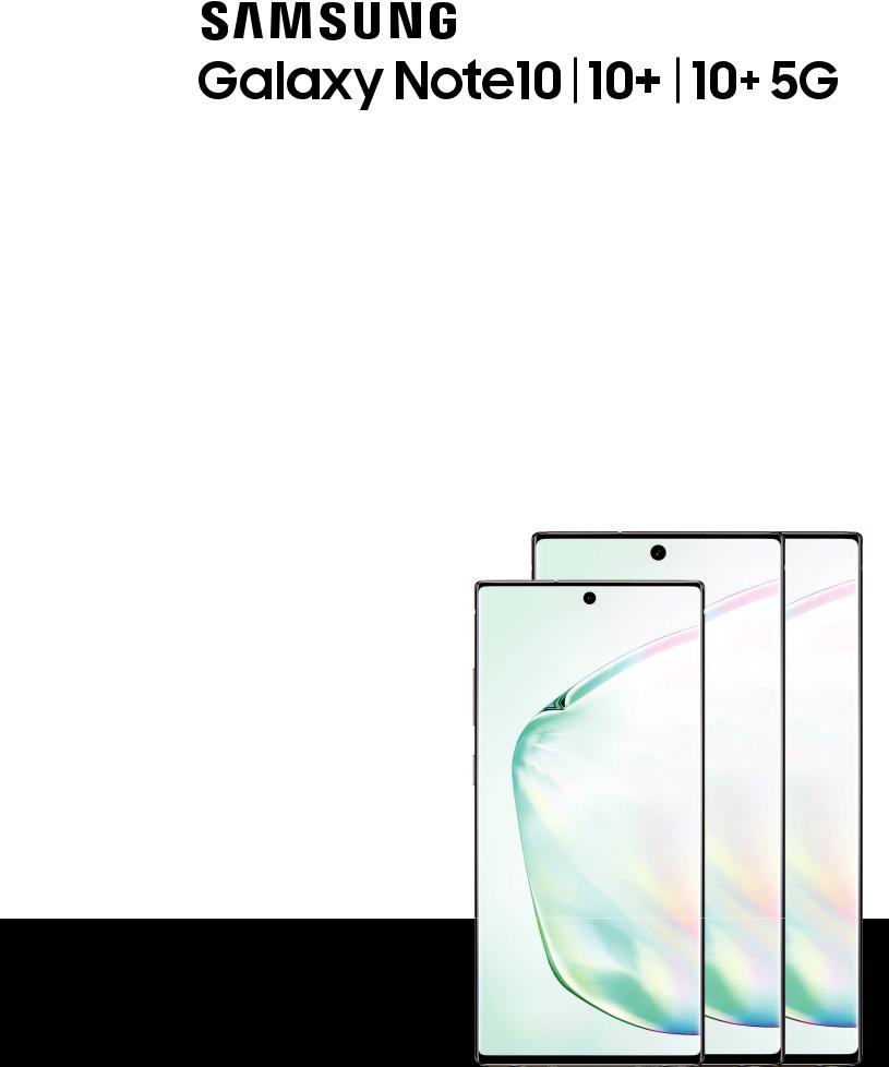 Samsung NOTE10PLUS, NOTE10 User Manual