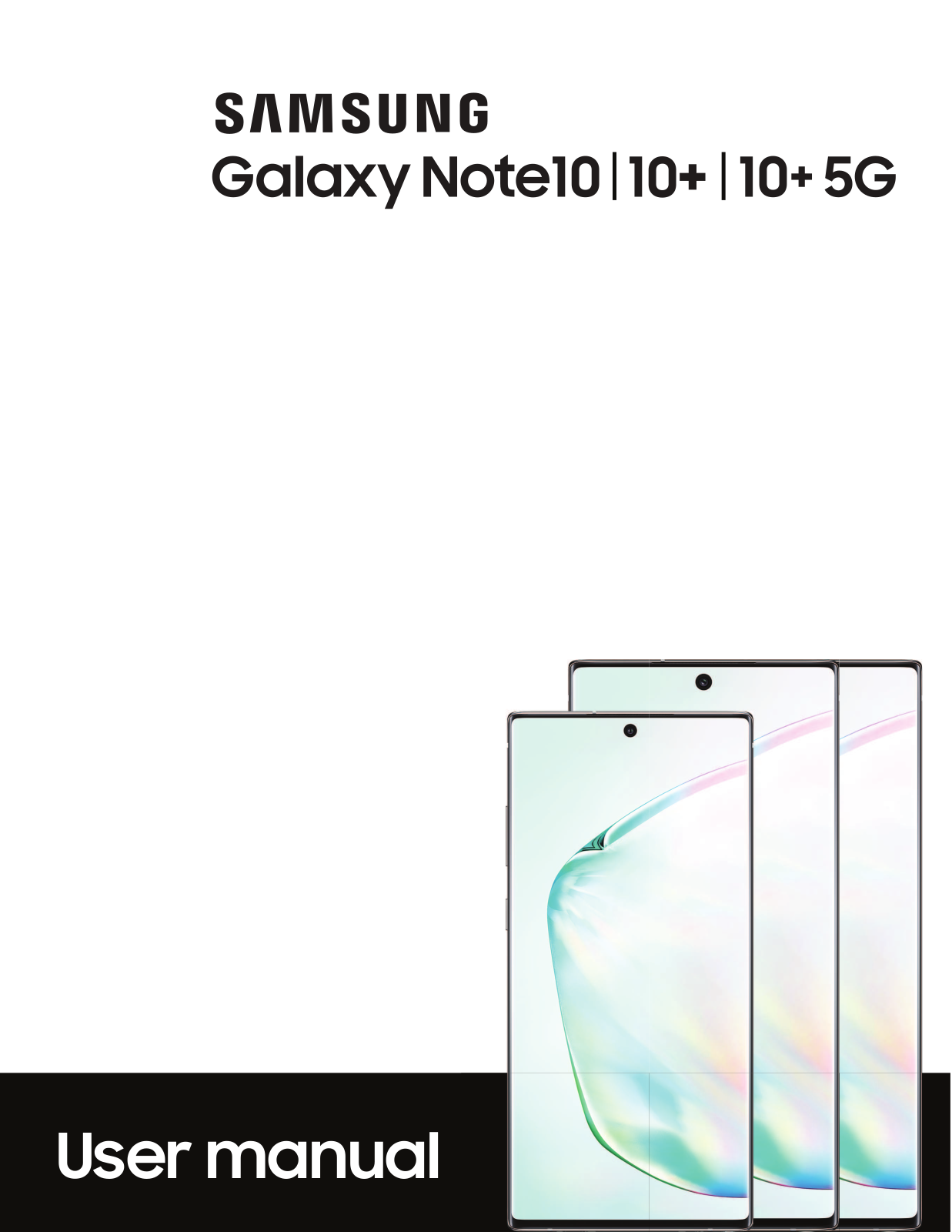 Samsung NOTE10PLUS, NOTE10 User Manual