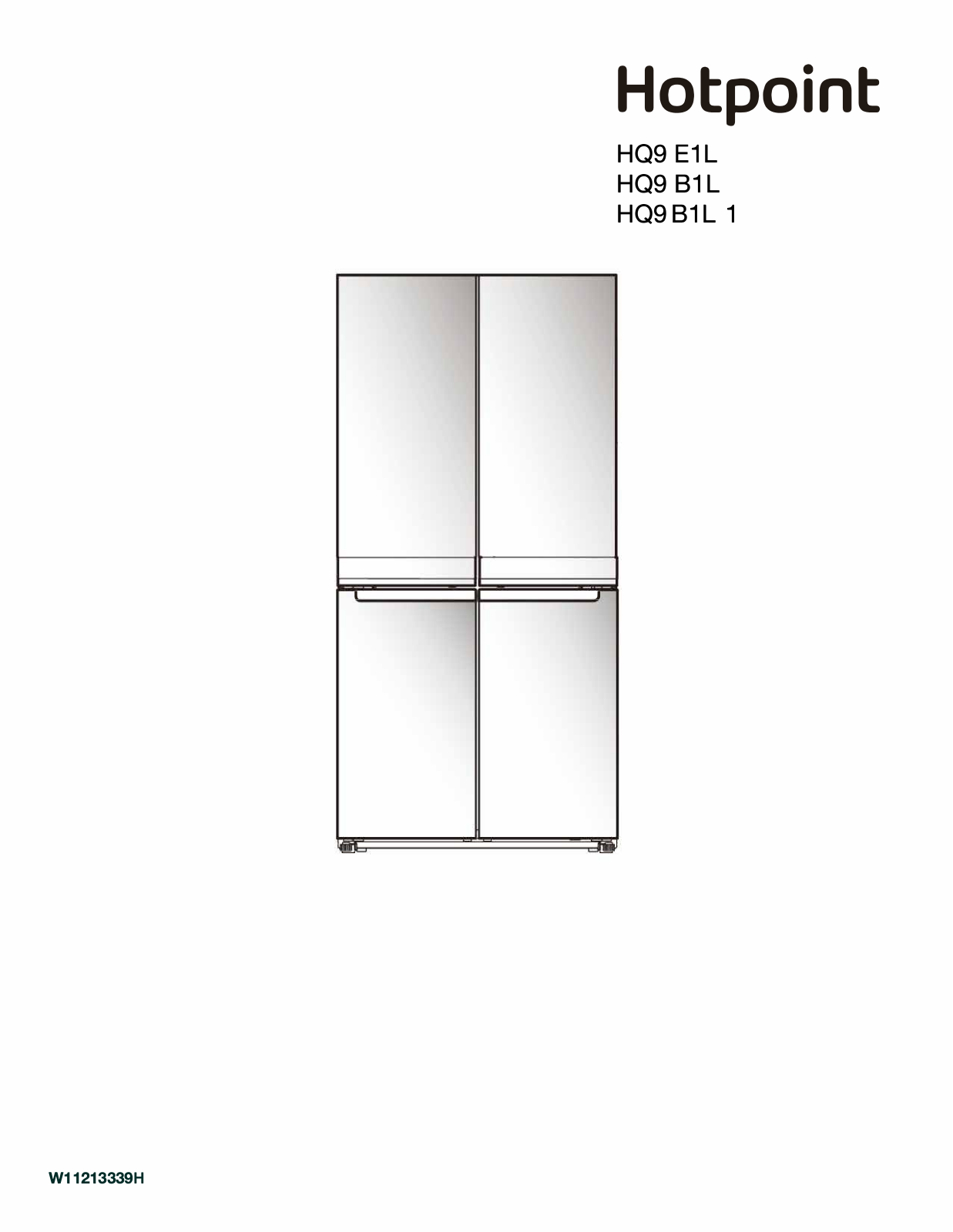 HOTPOINT HQ9 B1L User Manual