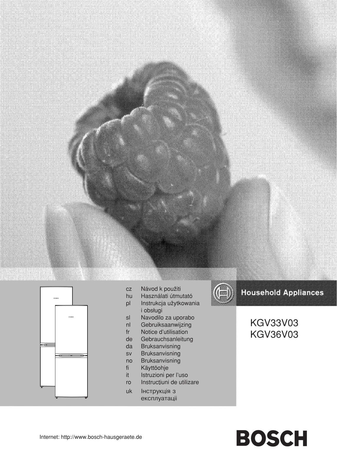 Bosch KGV33V03, KGV36V03 User Manual