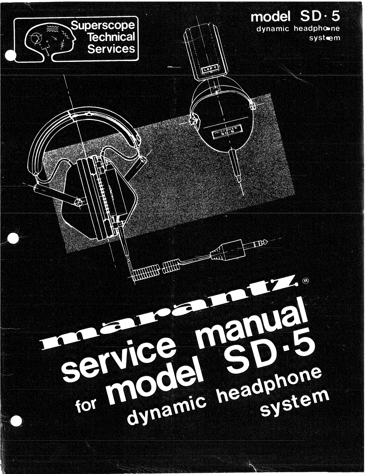 Marantz SD-5 Service Manual