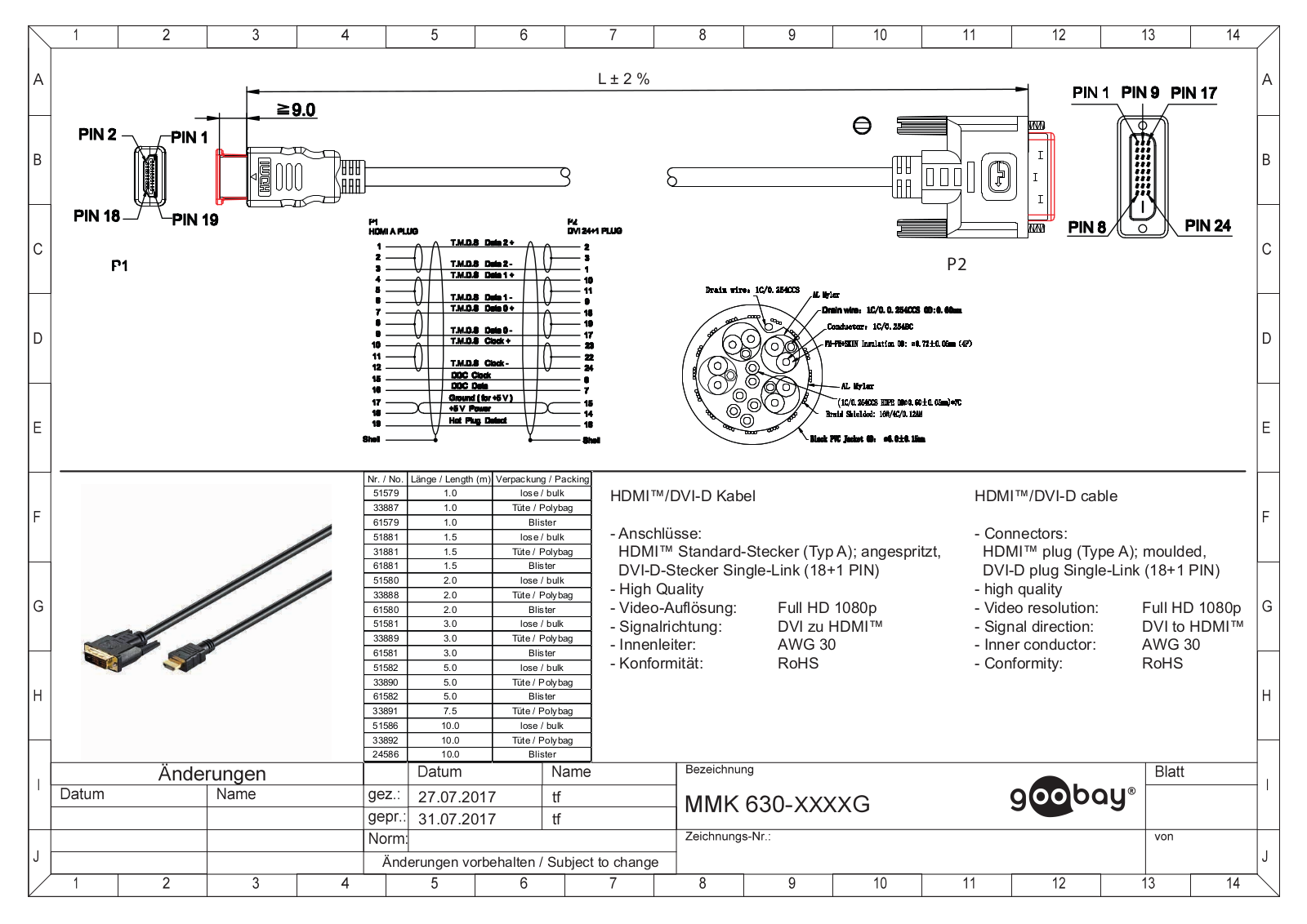 GOOBAY 51579 Datasheet - ManualMachine.com