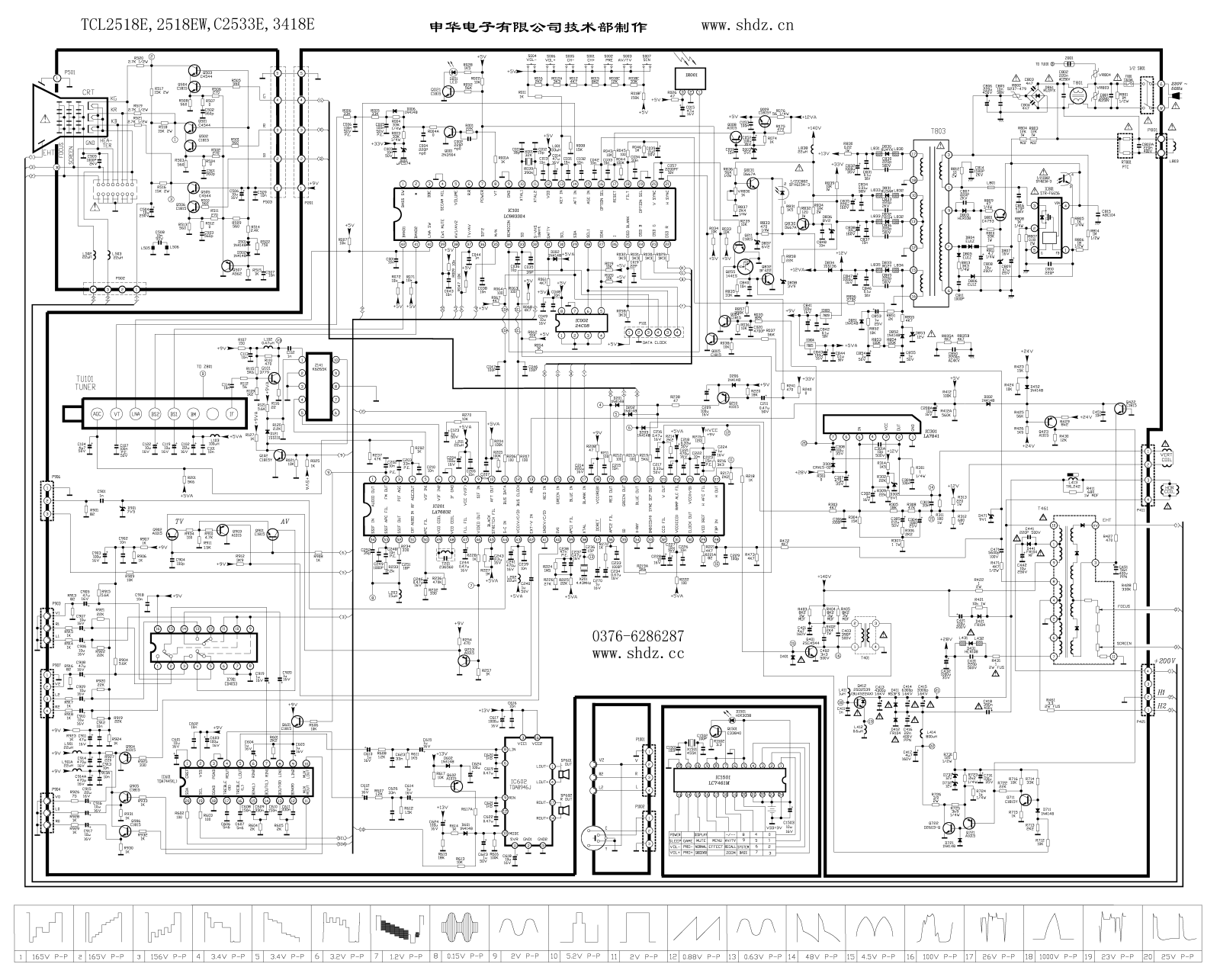 TCL 2518E Service Manual