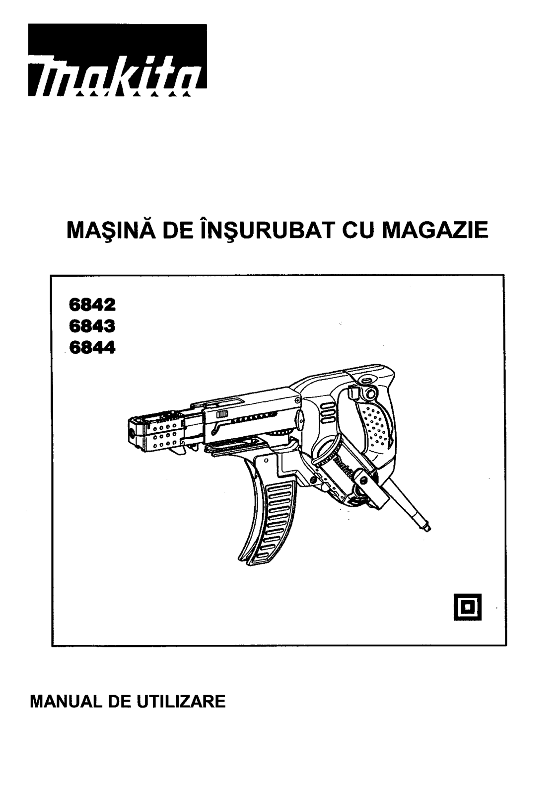 Makita 6844, 6842, 6843 User Manual