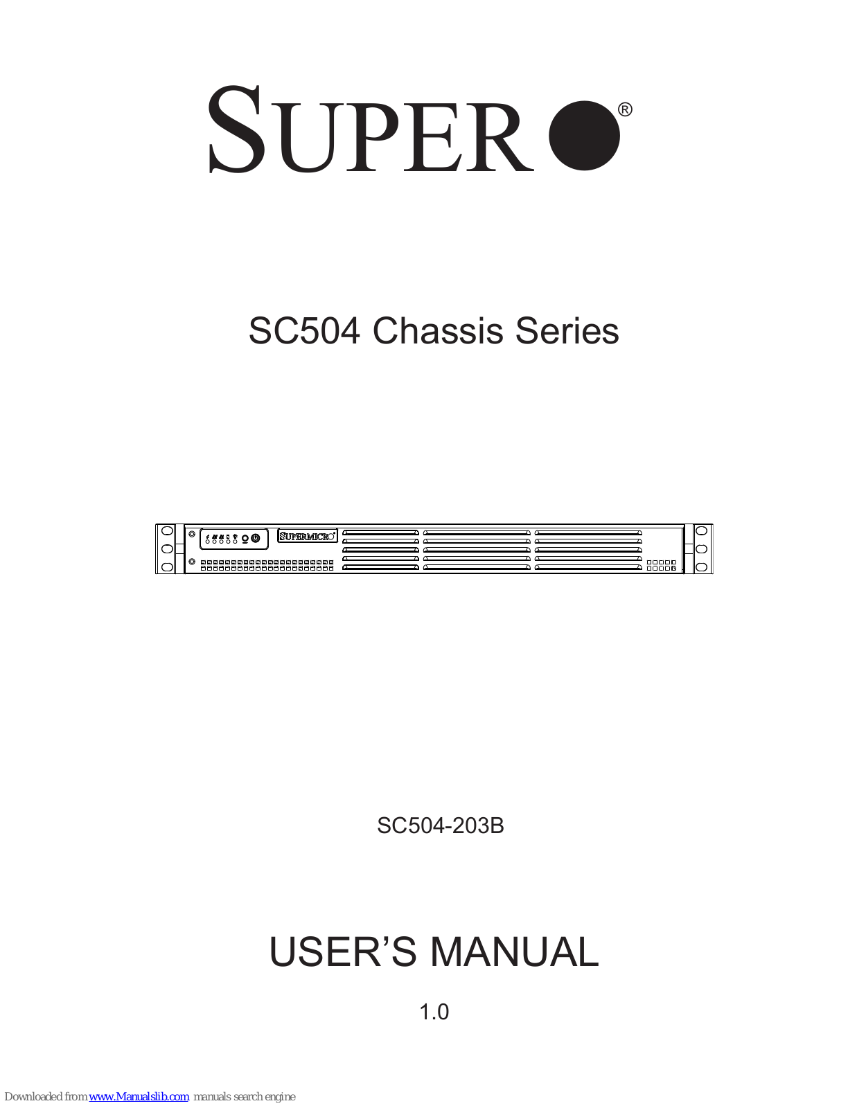 Supermicro SC504-203B User Manual