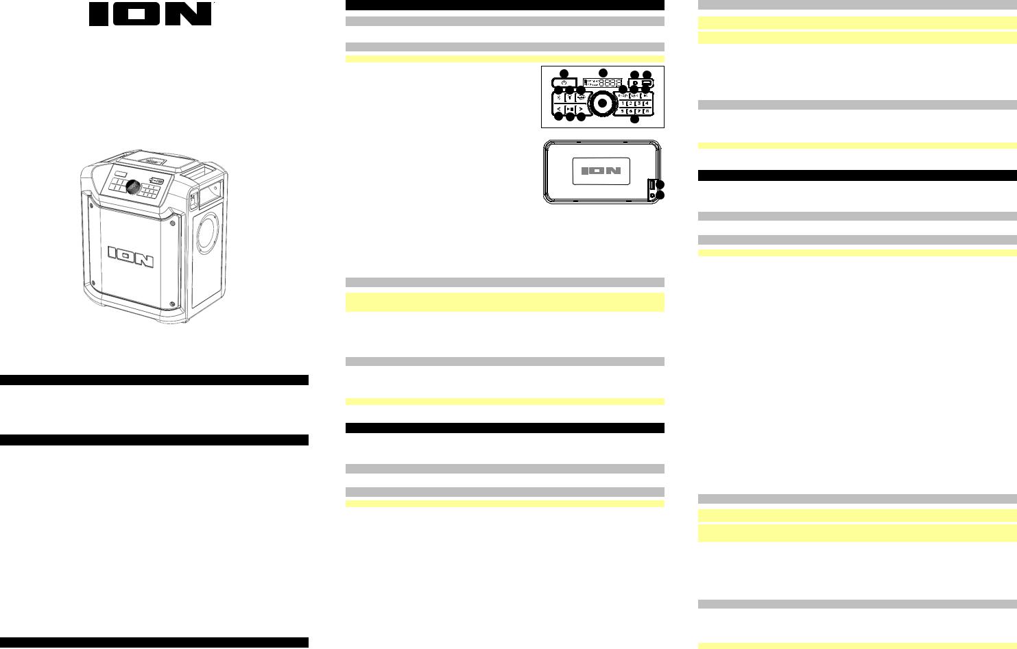 ION Pathfinder 280 Quickstart Guide