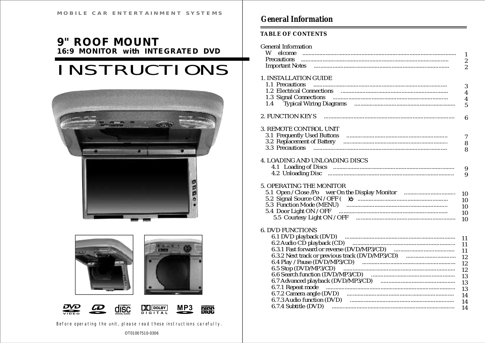 Rosen NECVOX 9.0, RE9269D User Manual