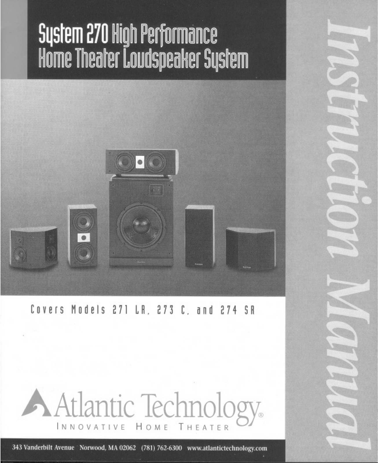 Atlantic System 270 Owner's Manual