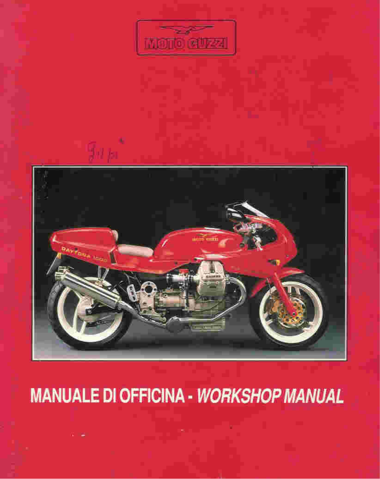 Moto Guzzi Daytona 1000 Manual de reparatie