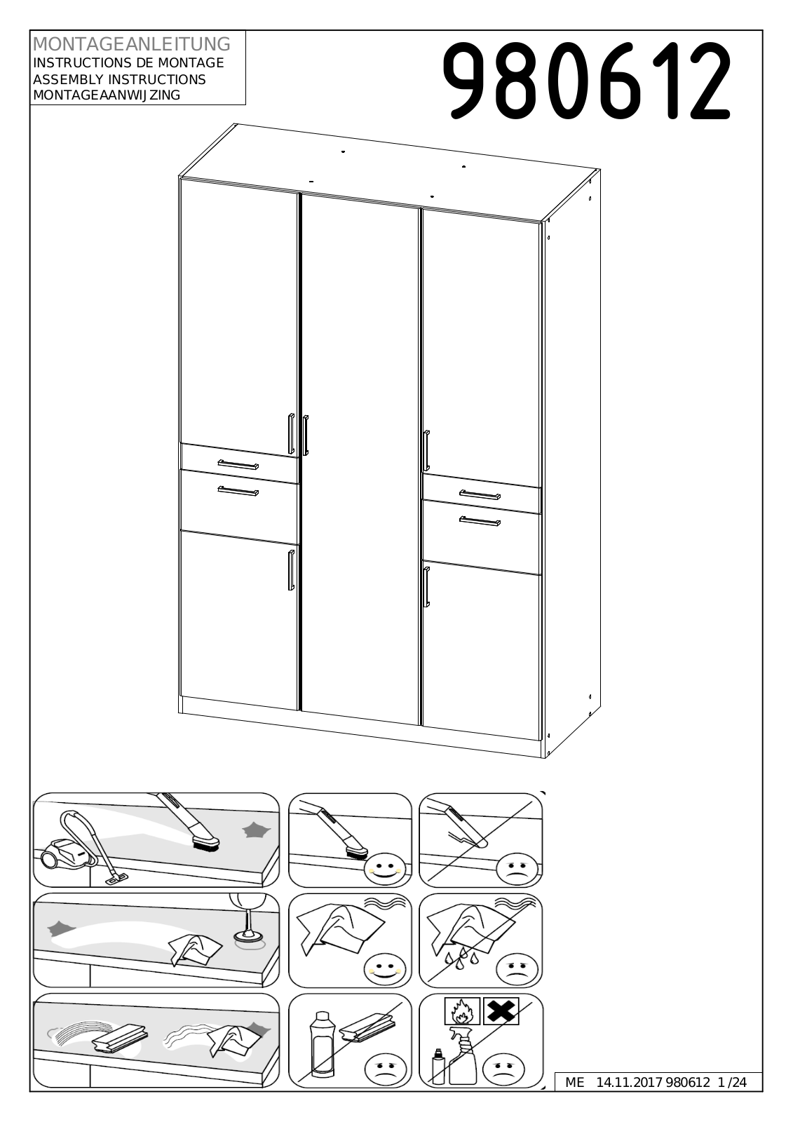 Wimex 980612 Assembly instructions