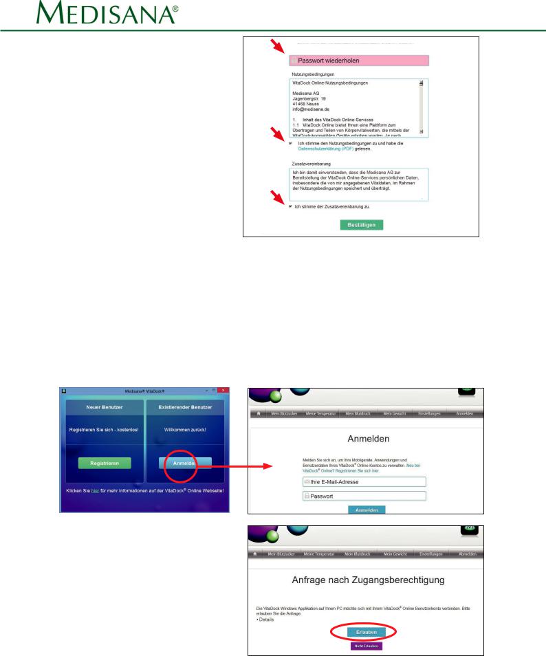 Medisana VitaDock User guide