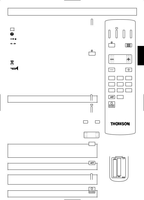 Thomson 21MH76C User Manual