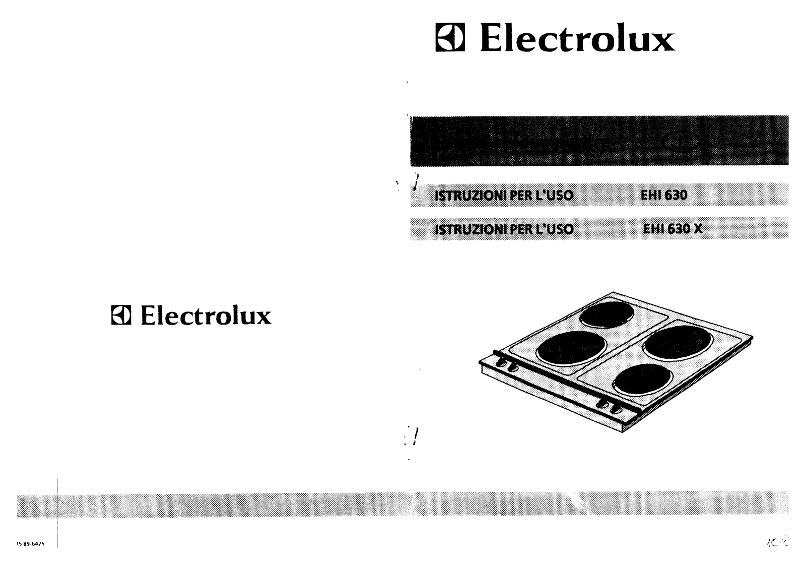 Zanussi DEH640X User Manual