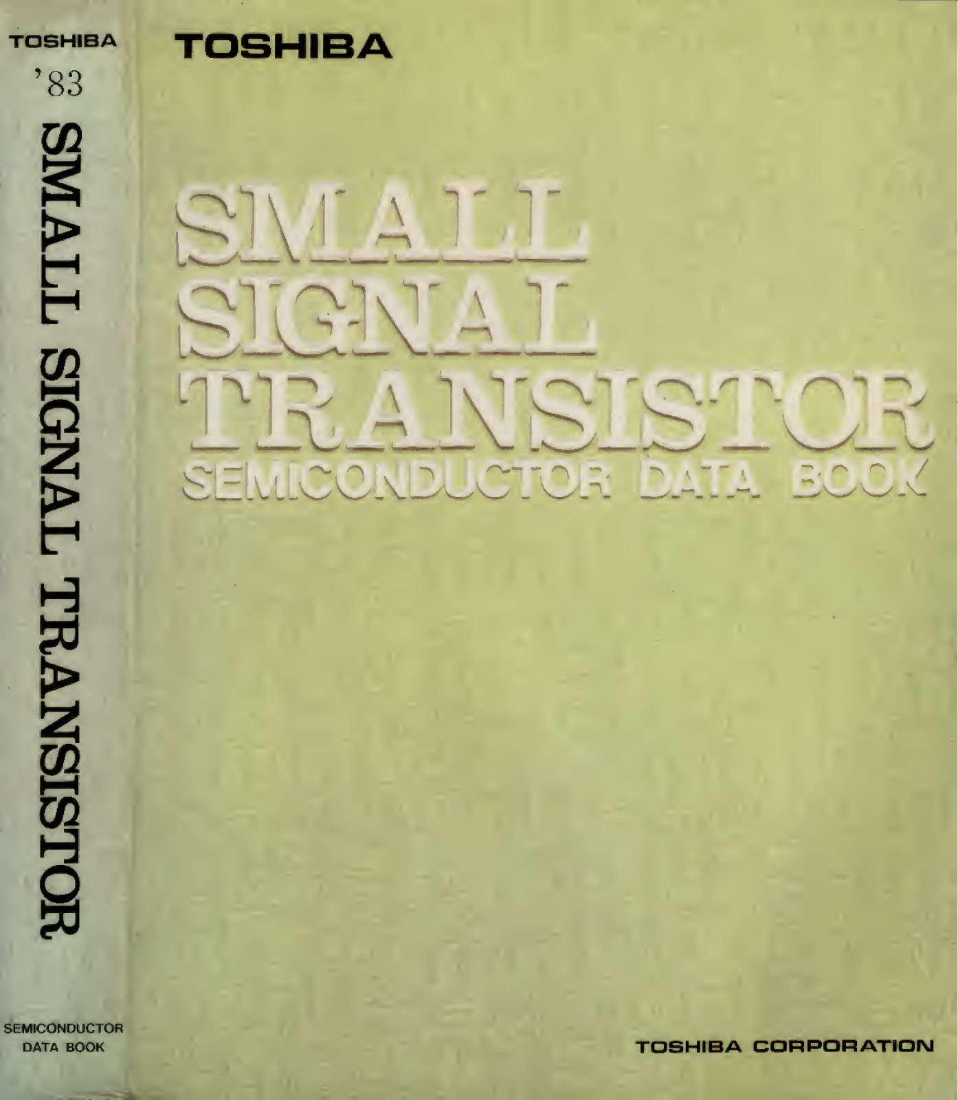 Toshiba Small Signal Transistor Handbook