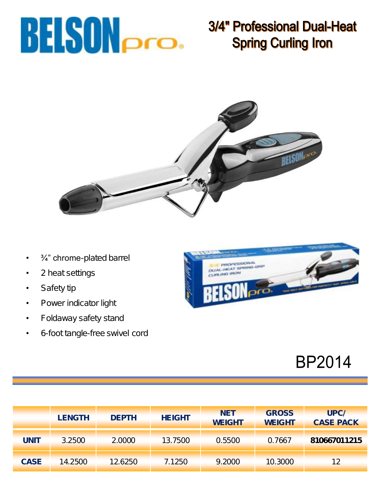 Belson BP2014 DATASHEET