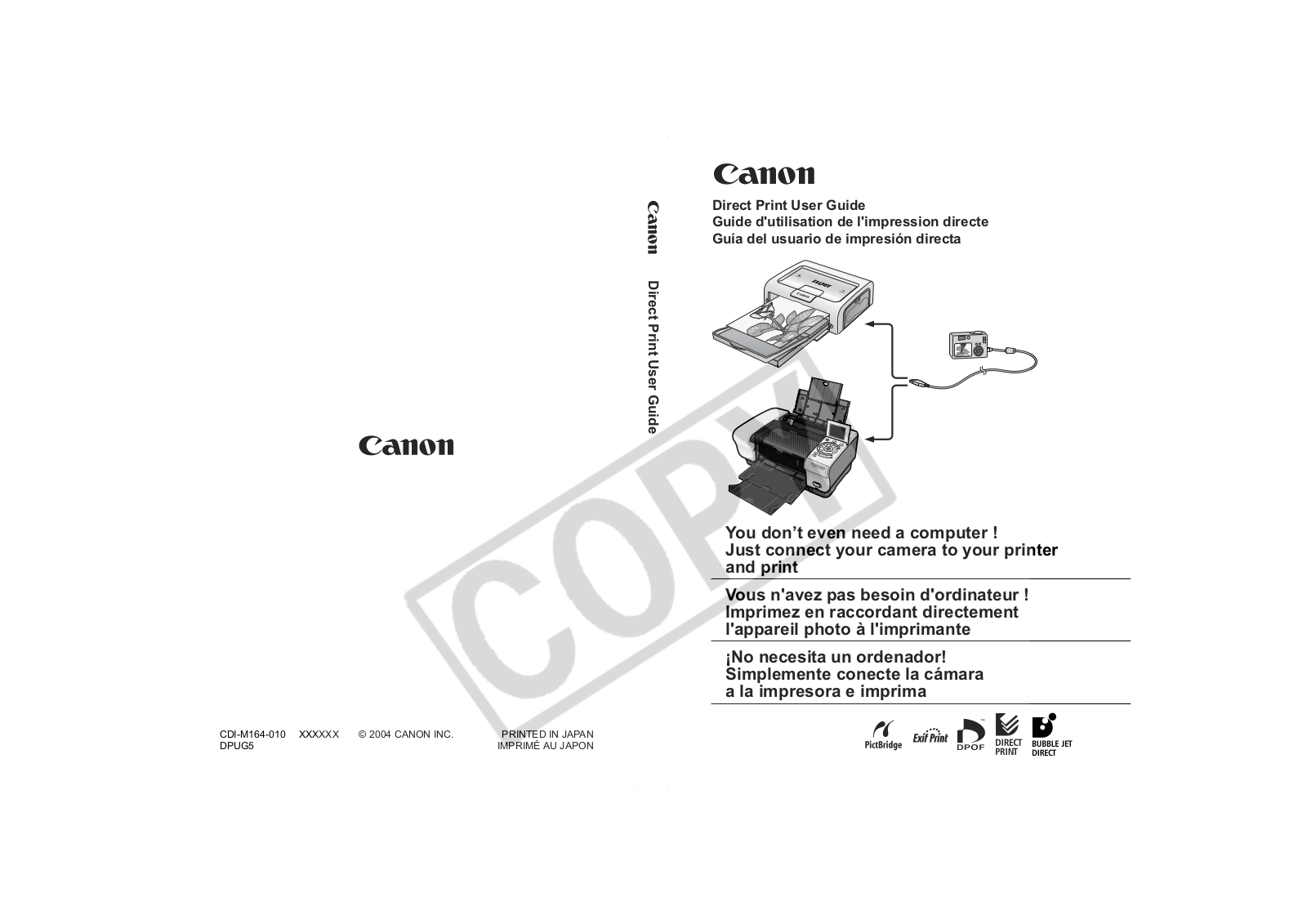 Canon POWERSHOT SD20 Manual