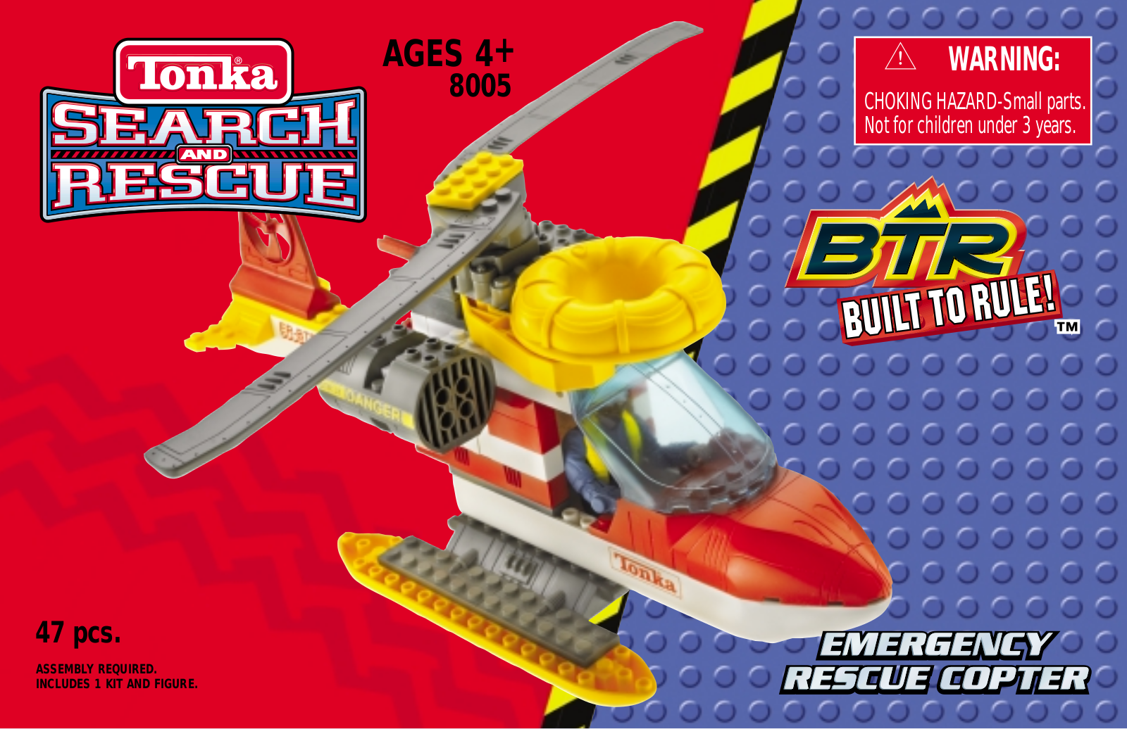 HASBRO BTR - Emergency Rescue Copter User Manual