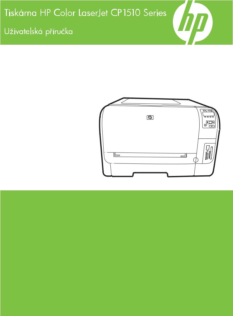 Hp COLOR LASERJET CP1515N, COLOR LASERJET CP1518NI, COLOR LASERJET CP1510, COLOR LASERJET CP1514N User Manual