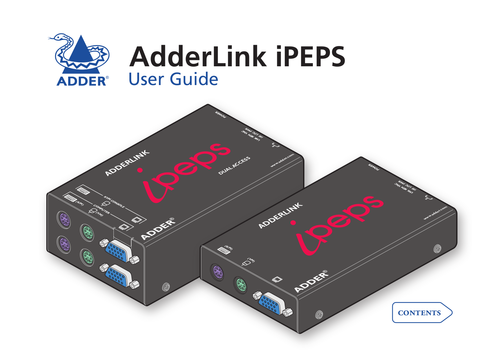 Adder Technology AdderLink iPEPS User Manual