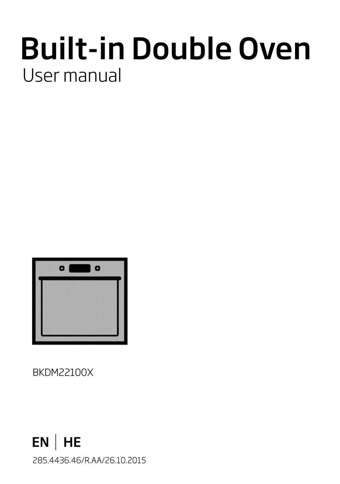 Beko BKDM22100X User manual