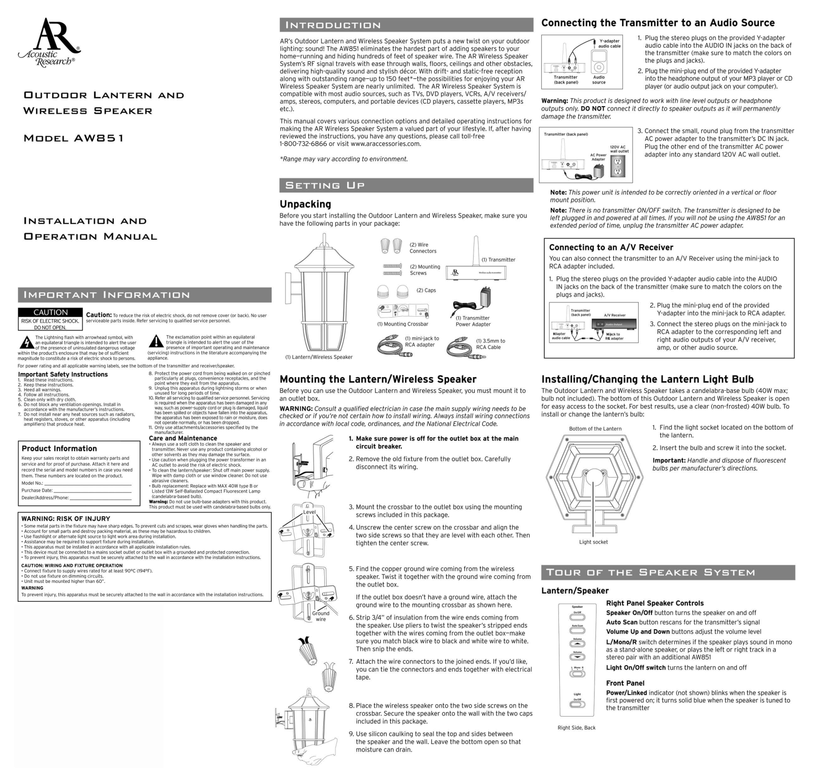 Uni Art Precise SP4392 001R User Manual