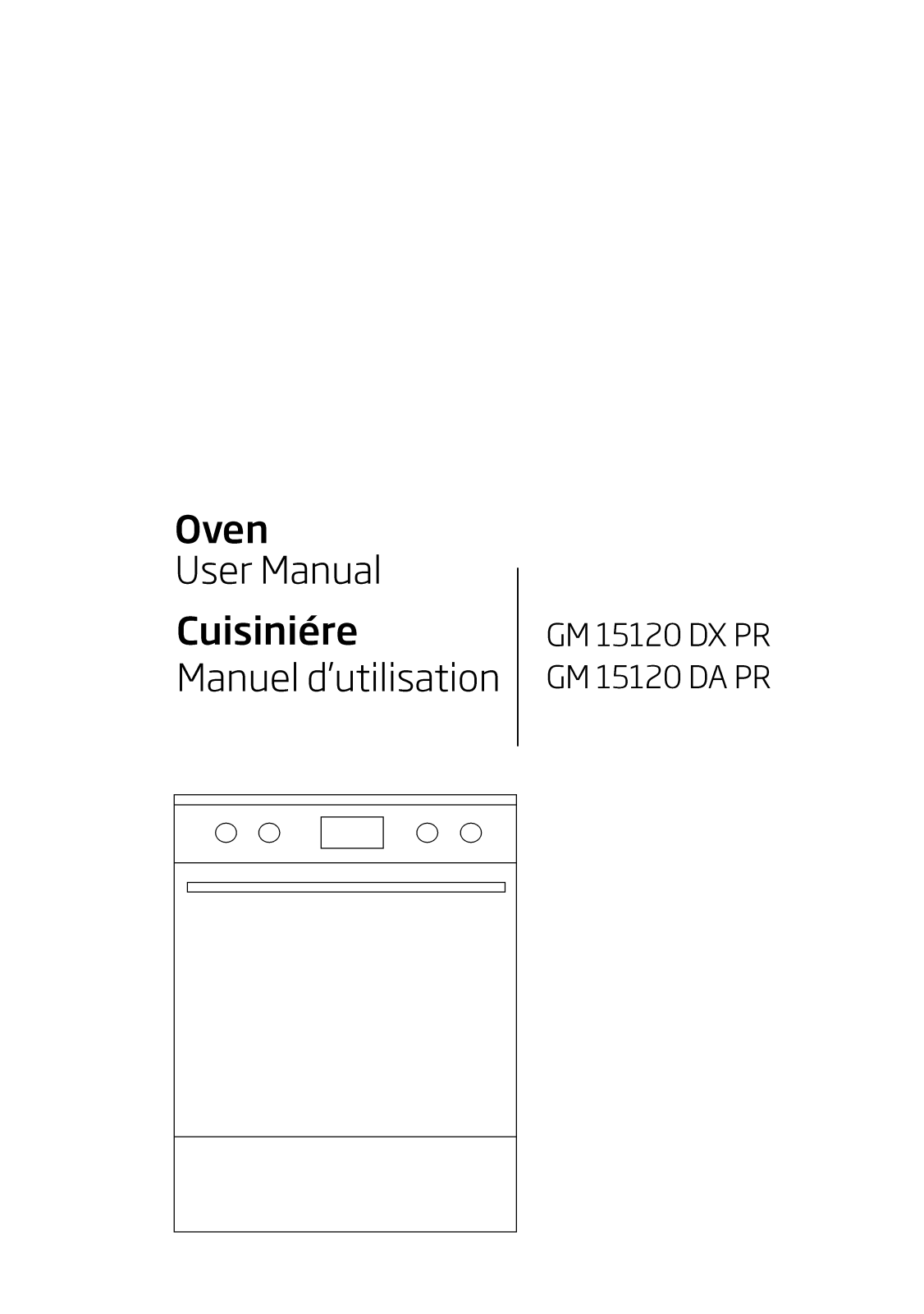 Beko GM 15120 DA PR, GM 15120 DX PR User Manual