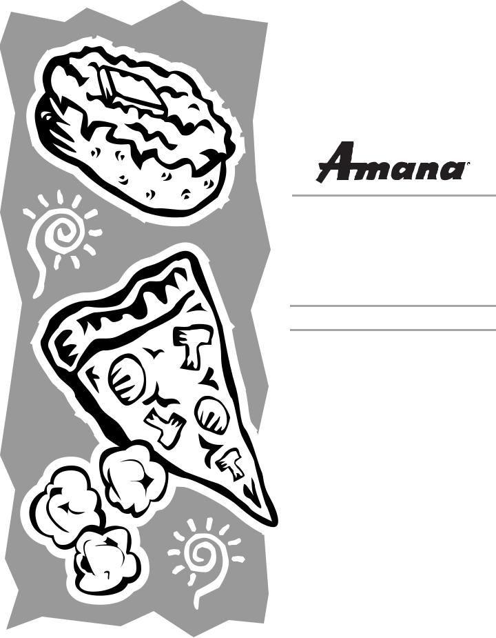 Amana W10208124A, W10208131A Owner's Manual